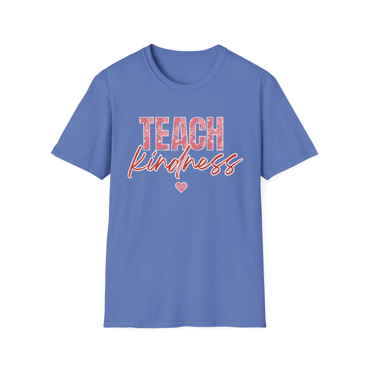 Teach Kind ness Teacher T-Shirt