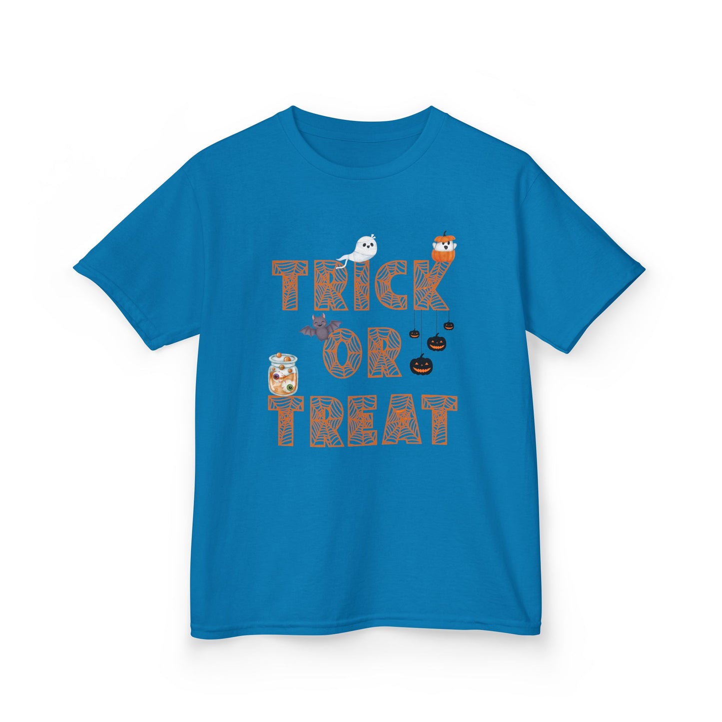 Trick or Treat Kids Tee, Halloween Shirt for Kids
