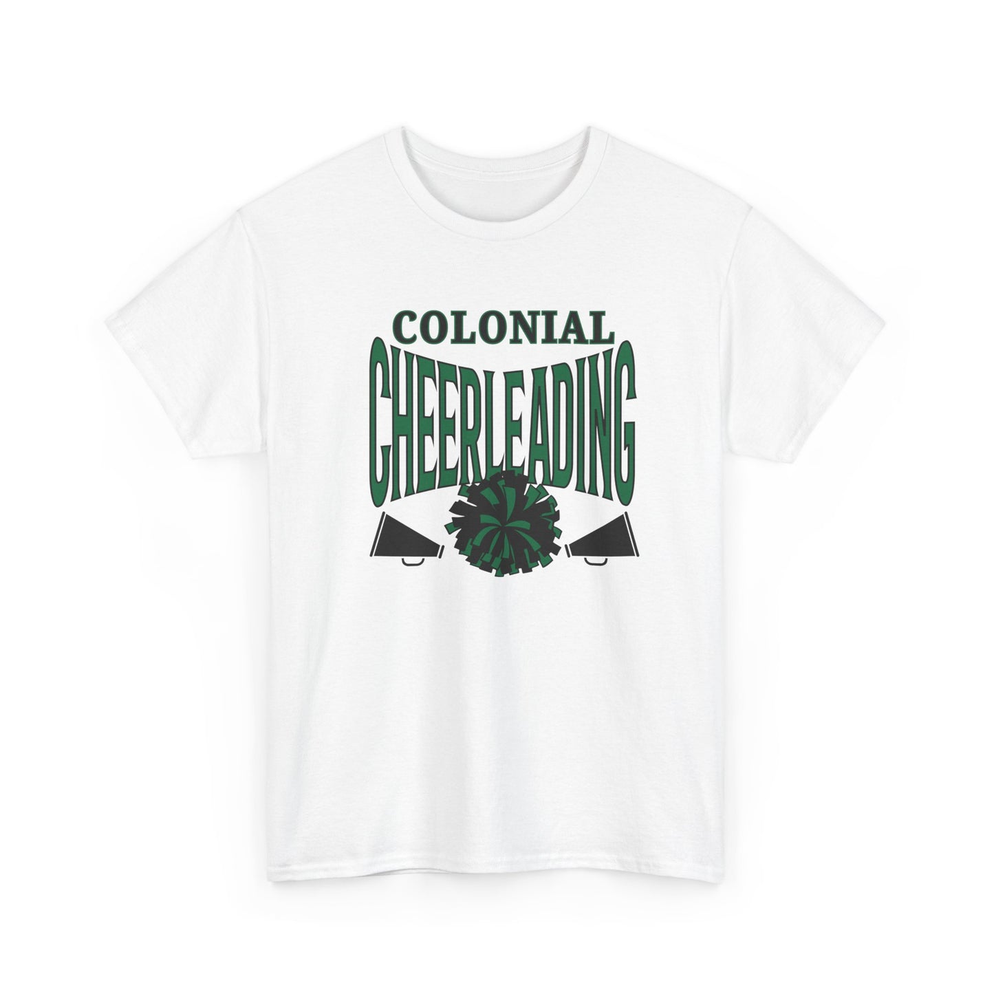 Personalized- Colonial Cheerleading Unisex Tee