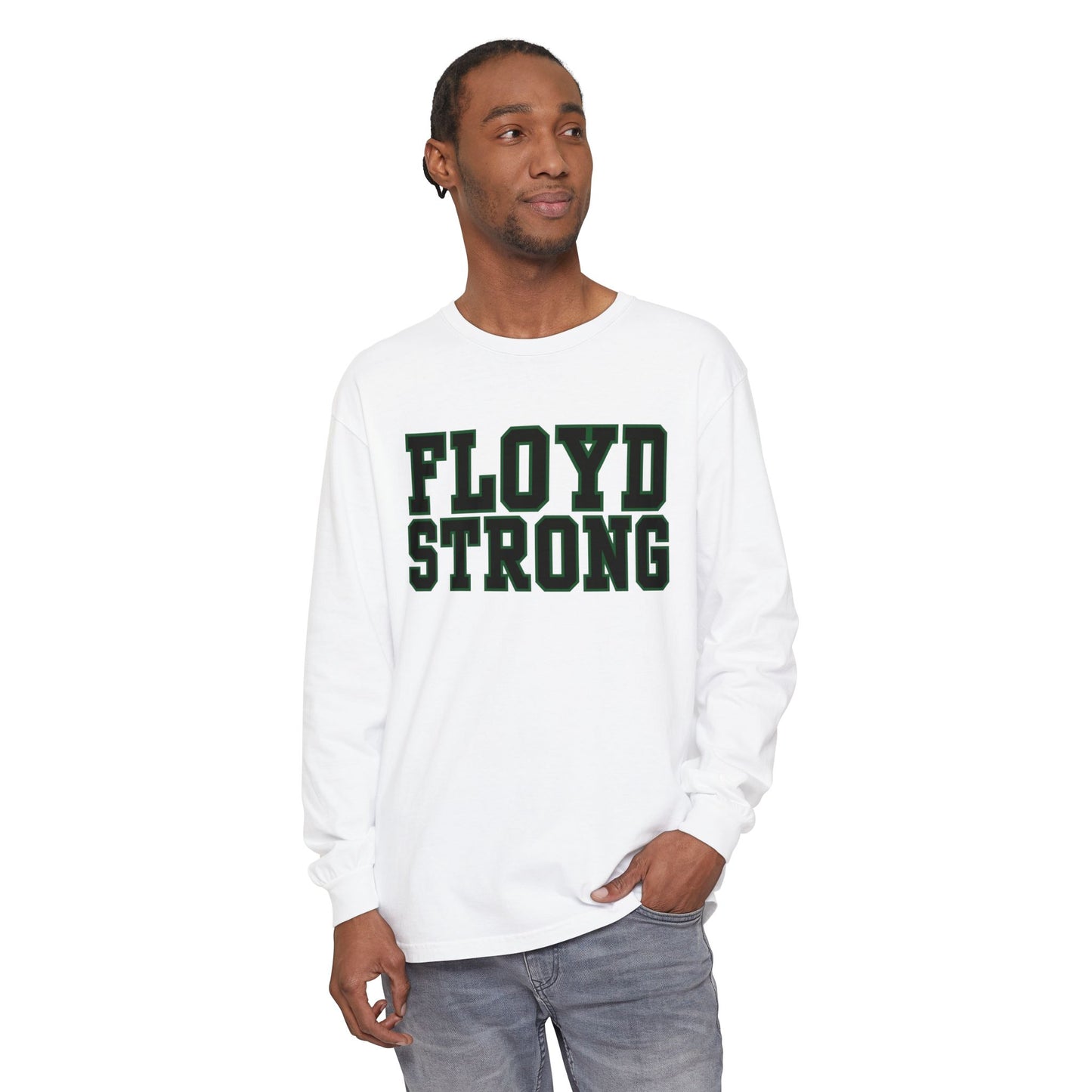 Tangier- Long Sleeve T-Shirt - Unisex Garment-Dyed Tee