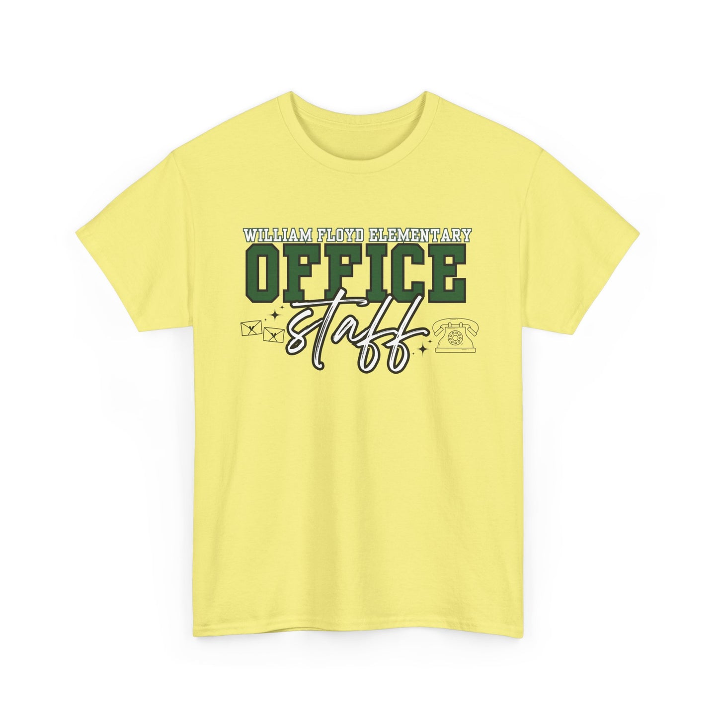 WFE Office Staff Unisex Heavy Cotton Tee - Heart & Soul of WFE Design