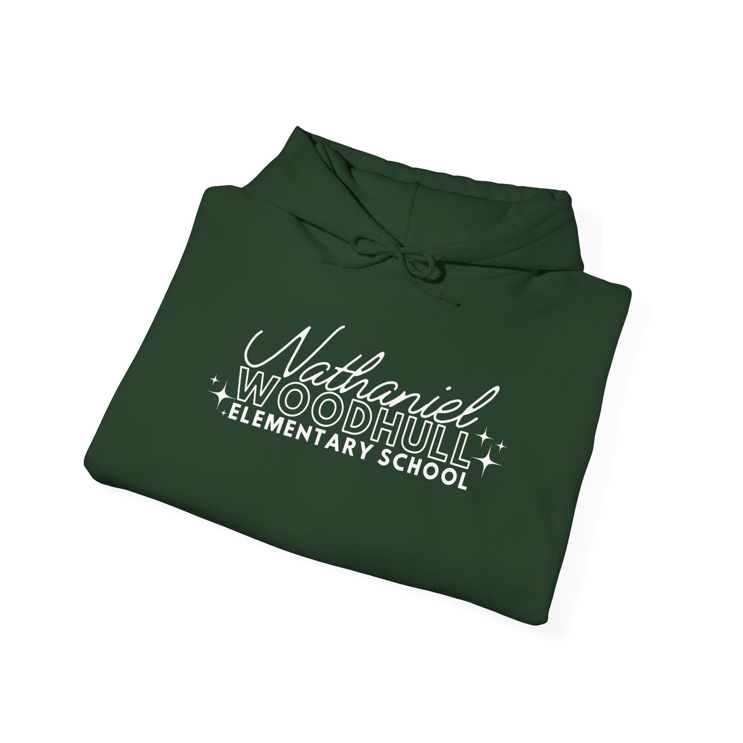 Woodhull Teacher Simple Design Hoodie w/ Teacher on Sleeve - Cozy Unisex Sweatshirt