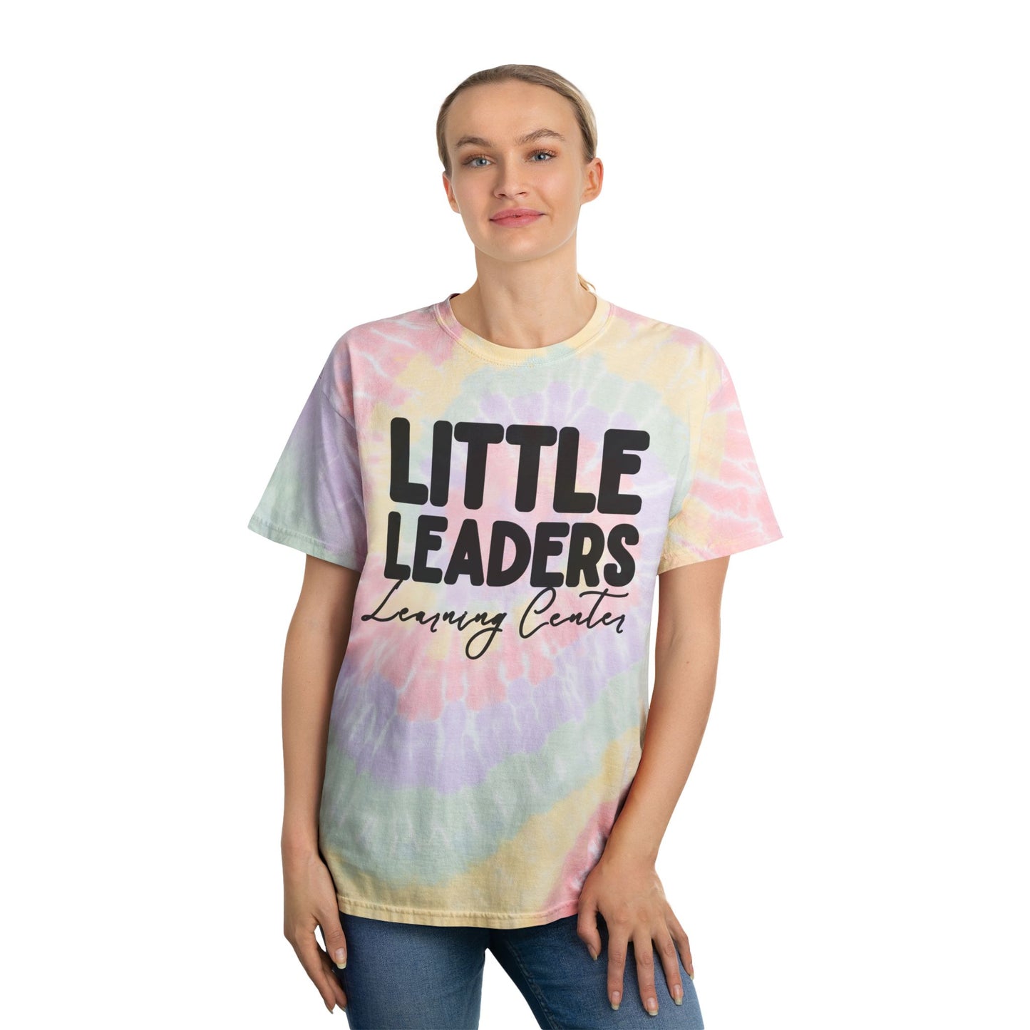 Little Leaders Learning Center Colorful Tie-Dye Tee
