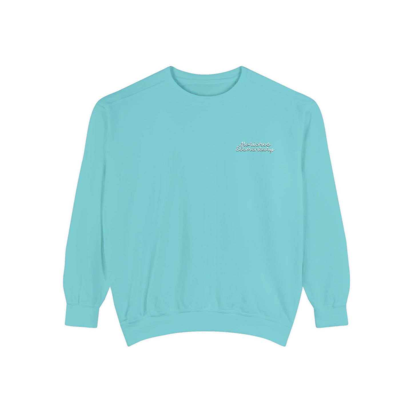 Moriches Elementary Embroidered Garment-Dyed Unisex Sweatshirt