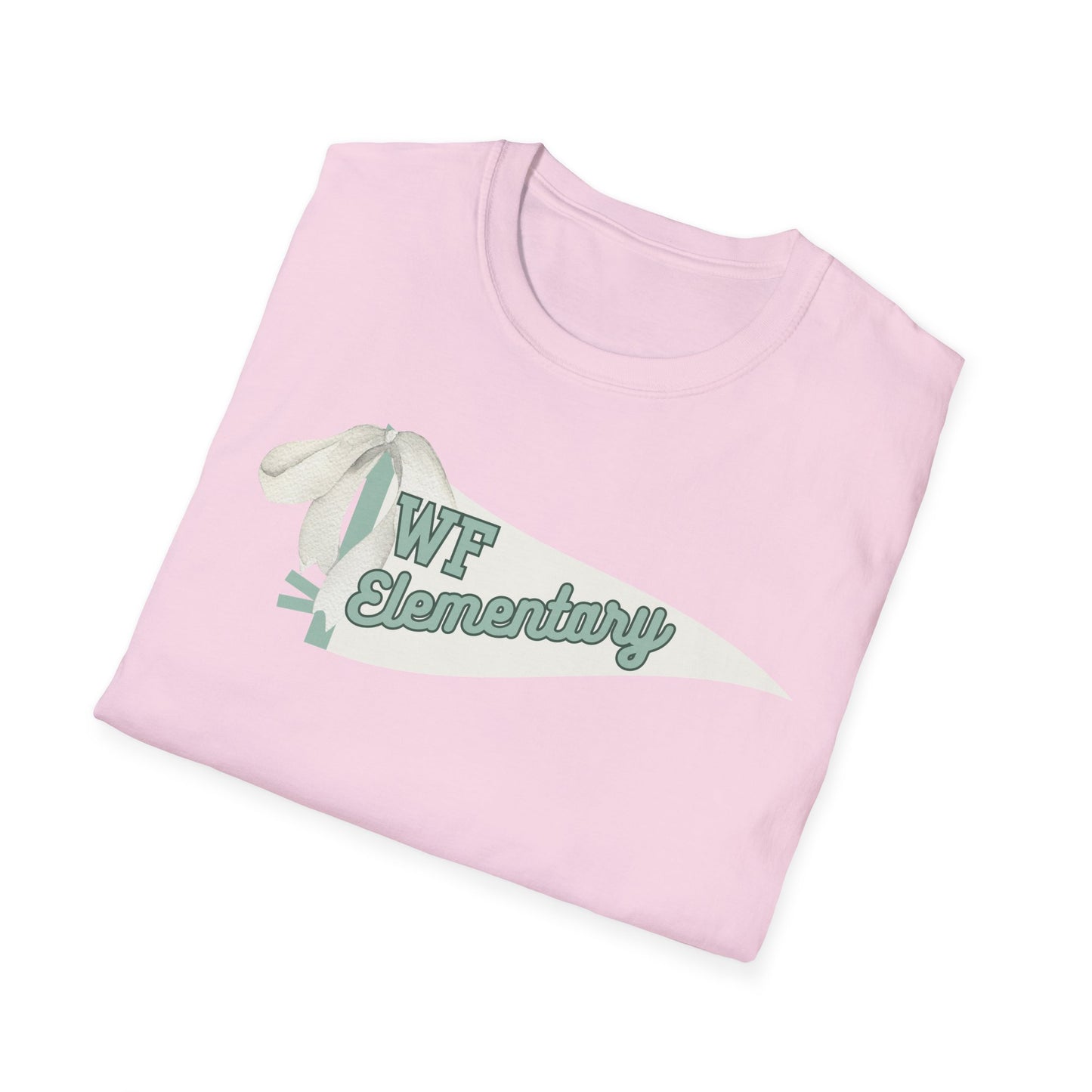 WFE Pennant Unisex Softstyle Graphic Tee with Vintage Design