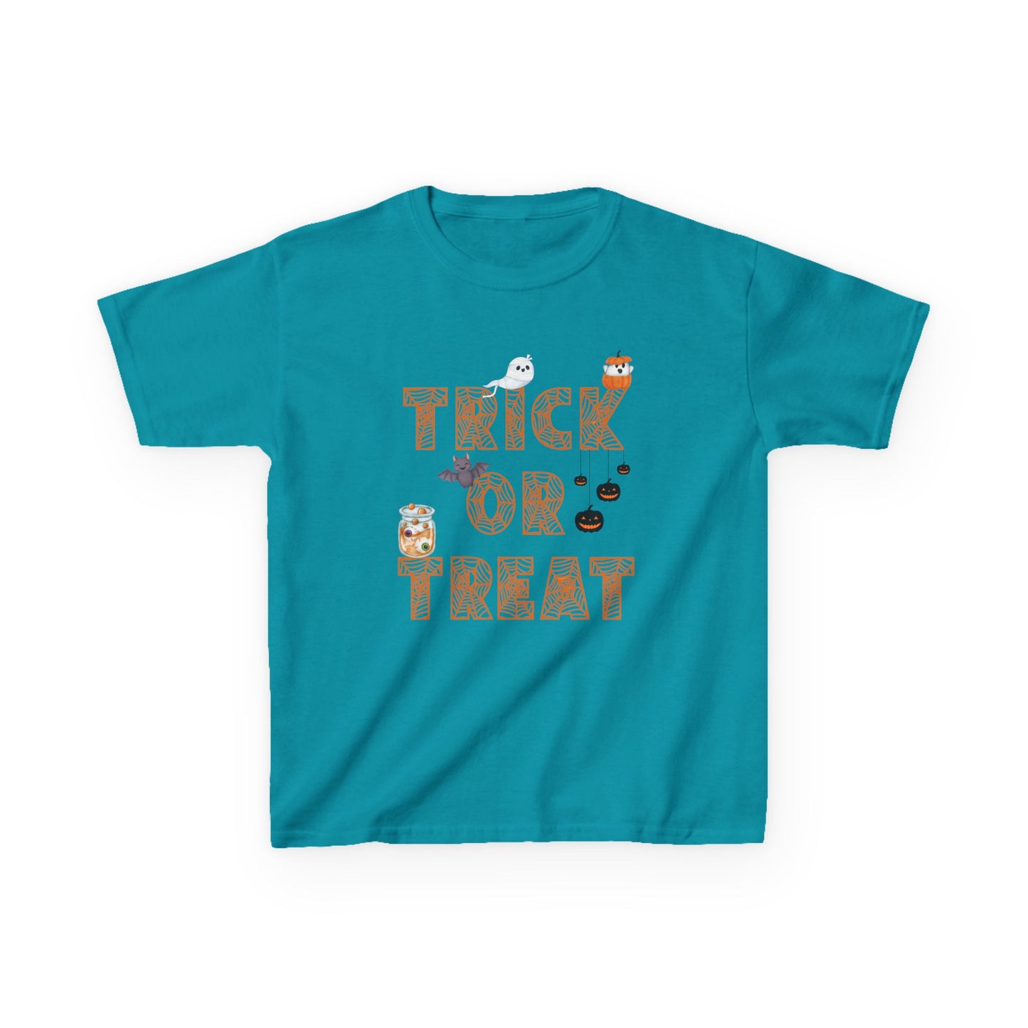 Trick or Treat Kids Tee, Halloween Shirt for Kids