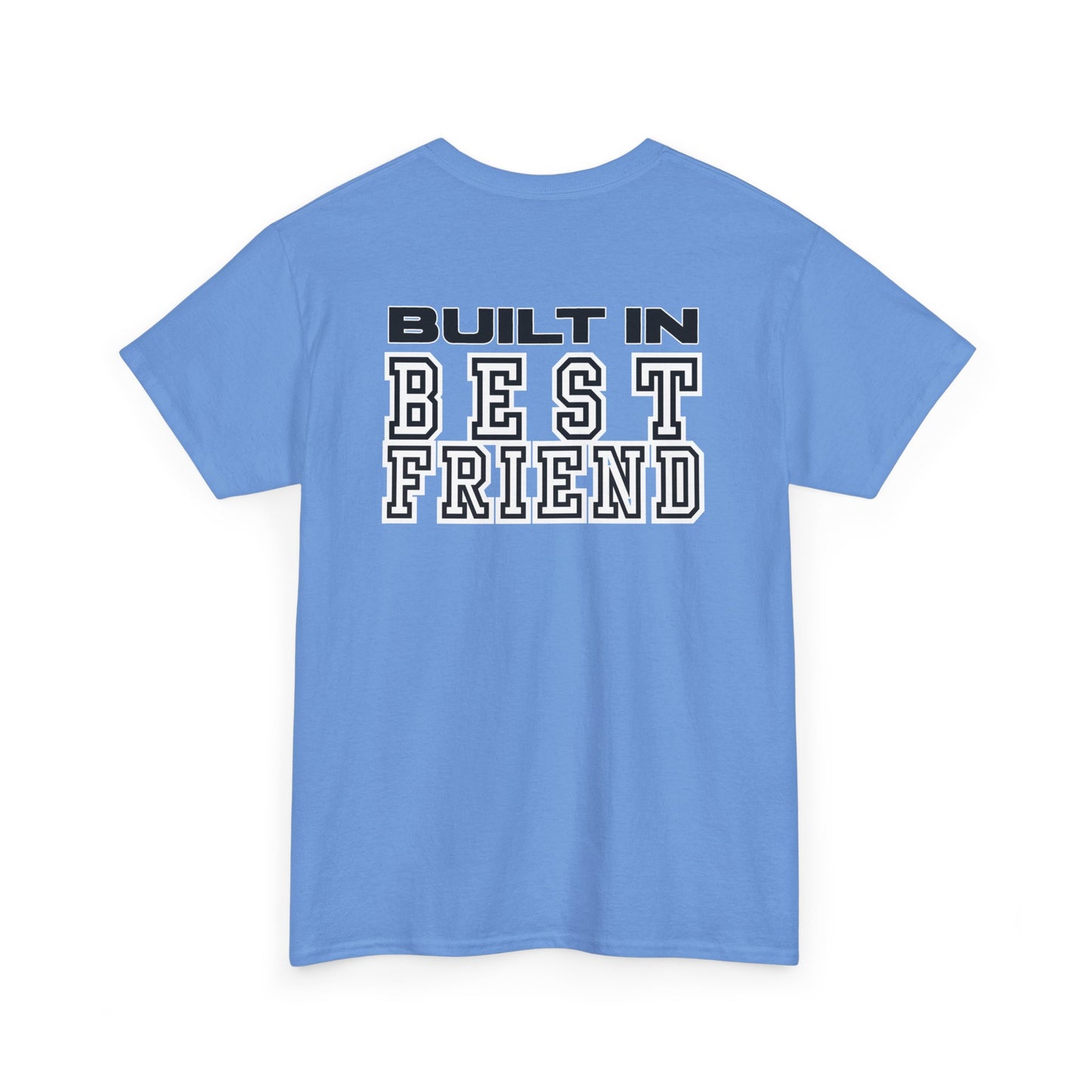 Built in Best Friend - Dad- Unisex Heavy Cotton Tee - Fatherhood