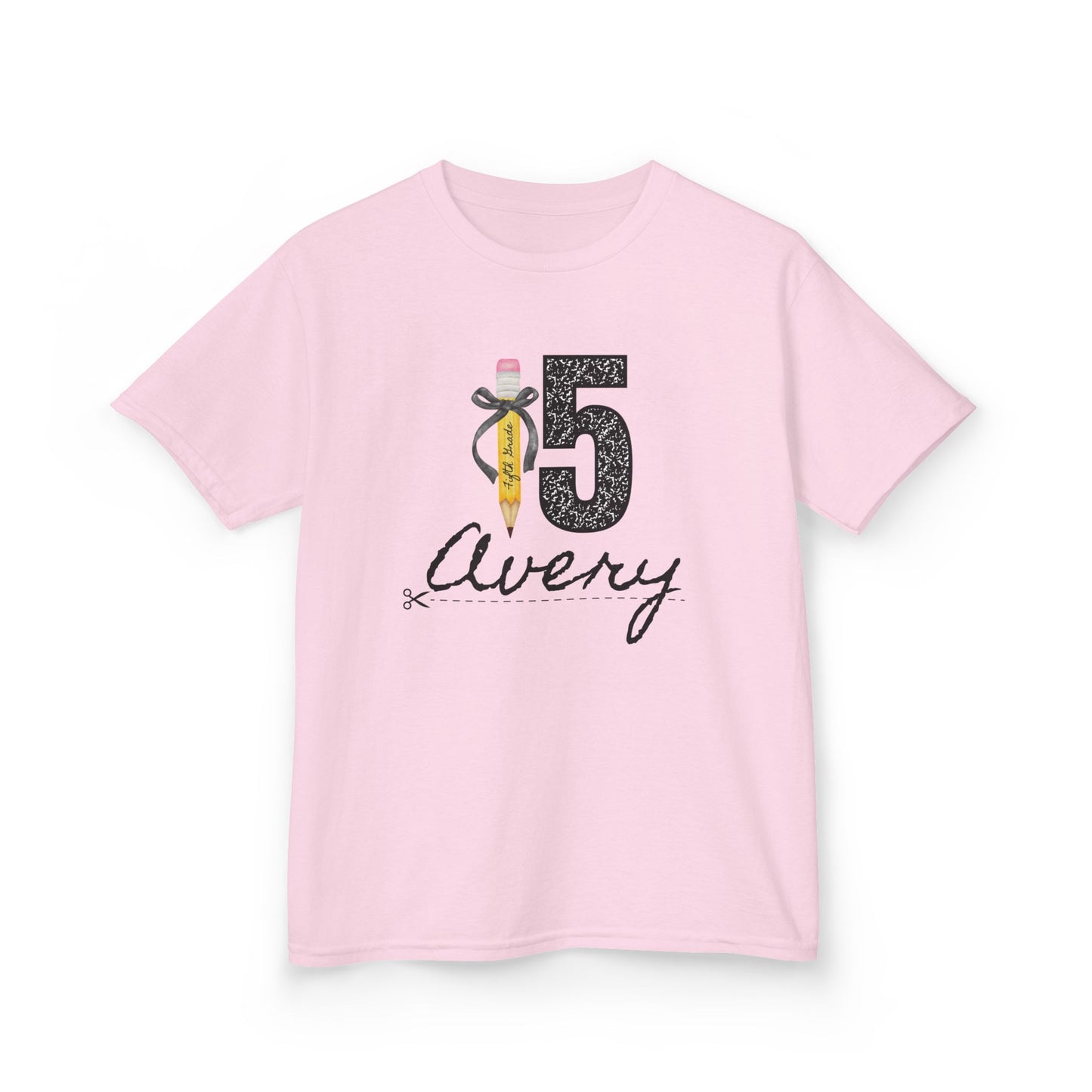 5th Grade- Personalized Kids Tee - Back to School