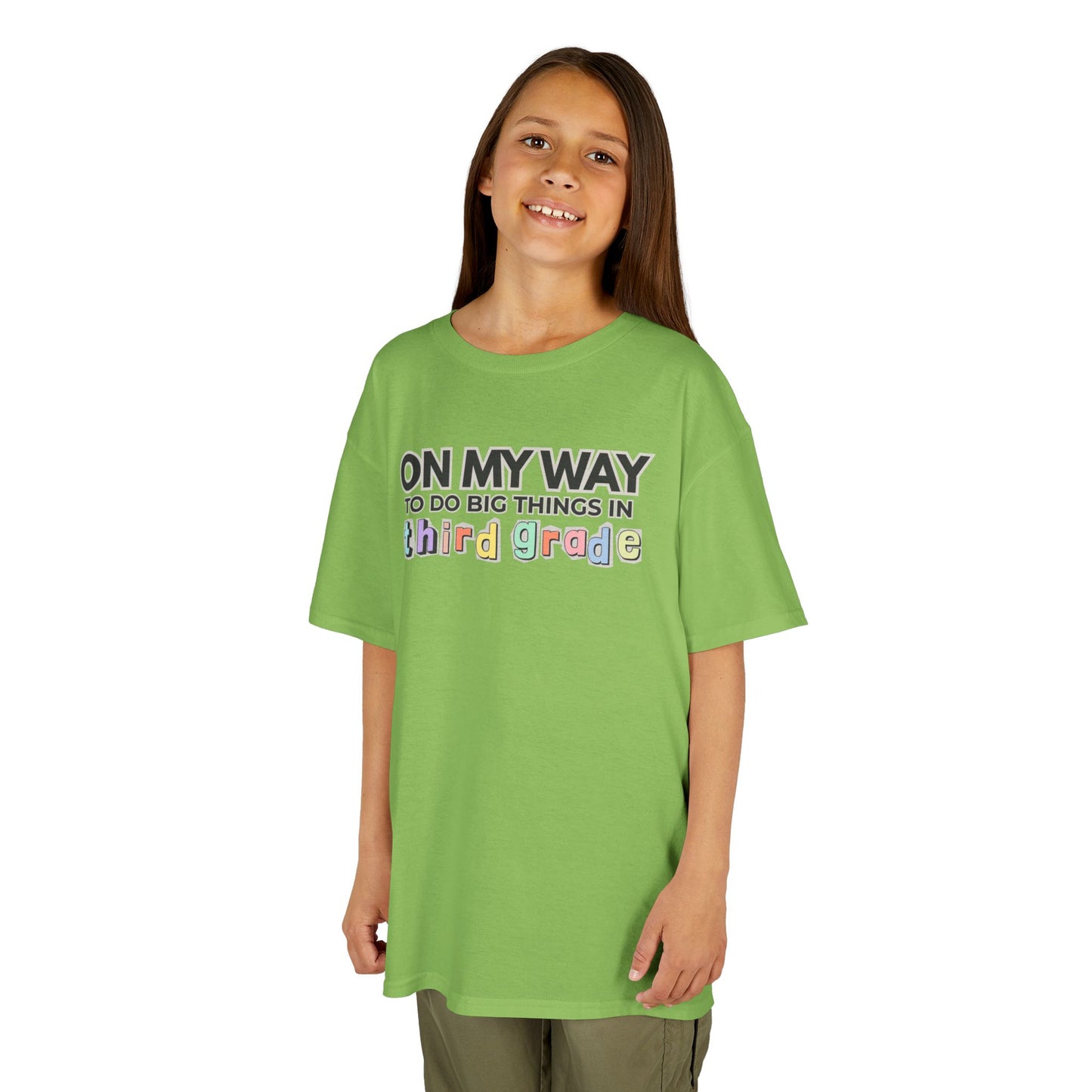 Big Things in 3rd Grade- Kids Back to School Shirt