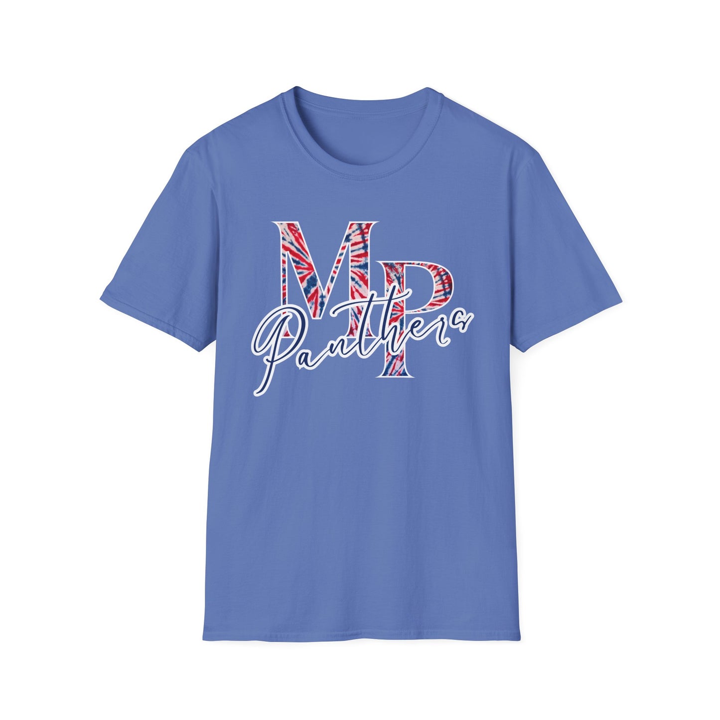 Miller Place Panther Tie Dye Unisex Graphic T-Shirt