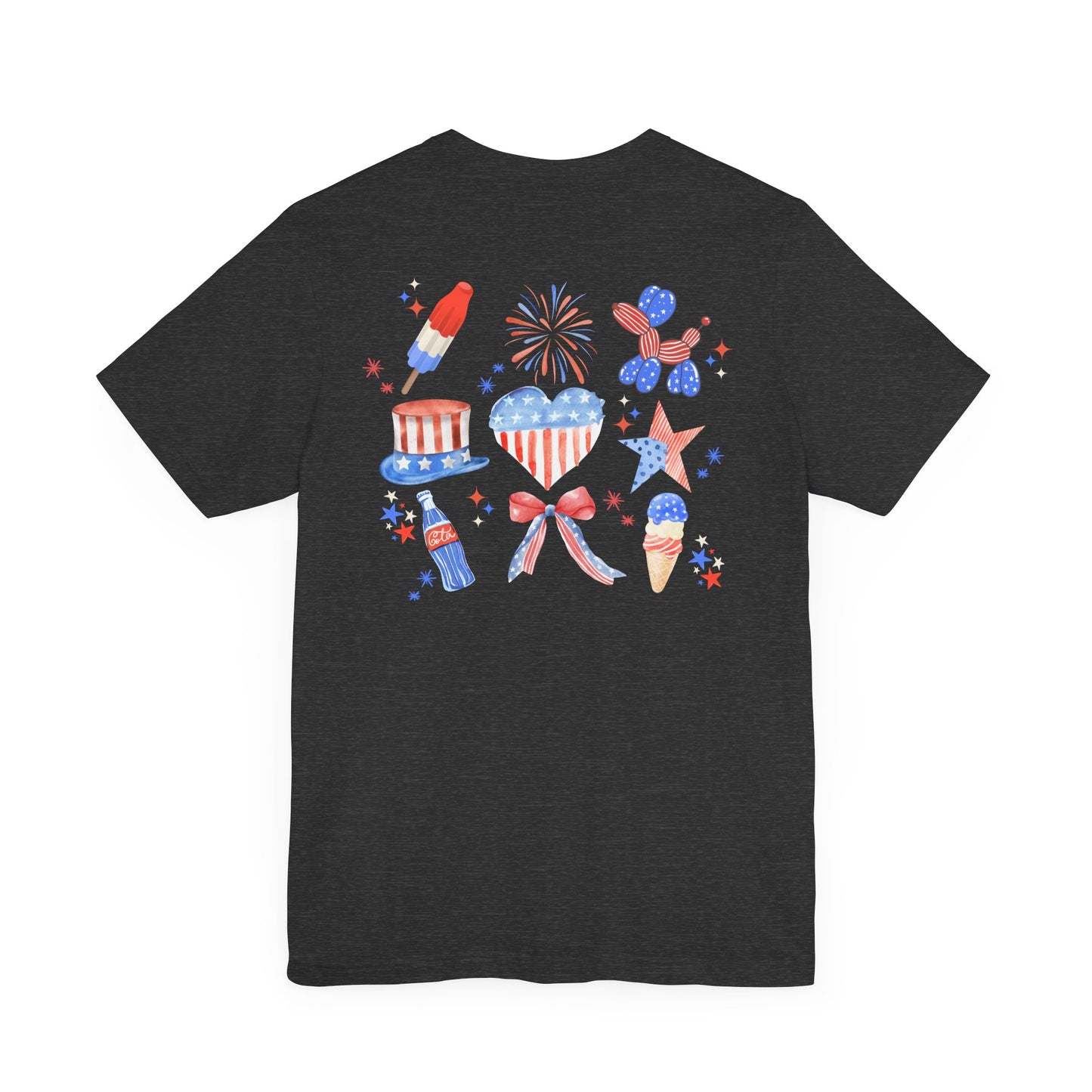 USA-- Unisex Summer Shirt, Beachwear, Vacation Top, Summer Nights Apparel, Perfect for the Holiday