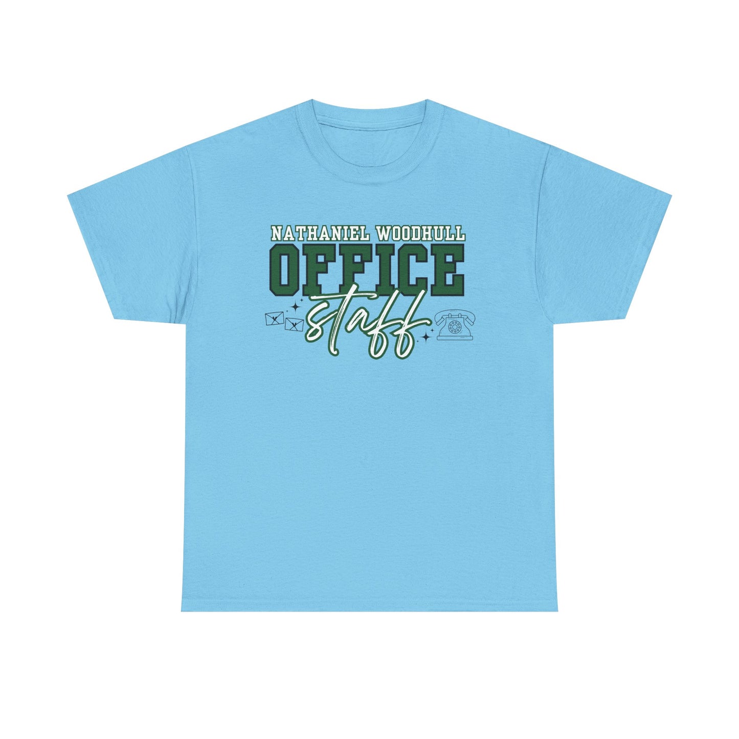 Woodhull Office Staff Unisex Heavy Cotton Tee - Heart & Soul of Woodhull Design