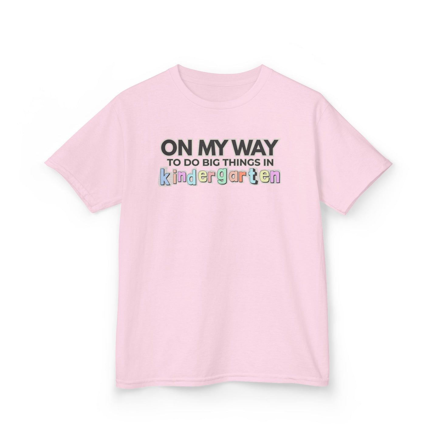 Big Things in Kindergarten- Kids Back to School Shirt