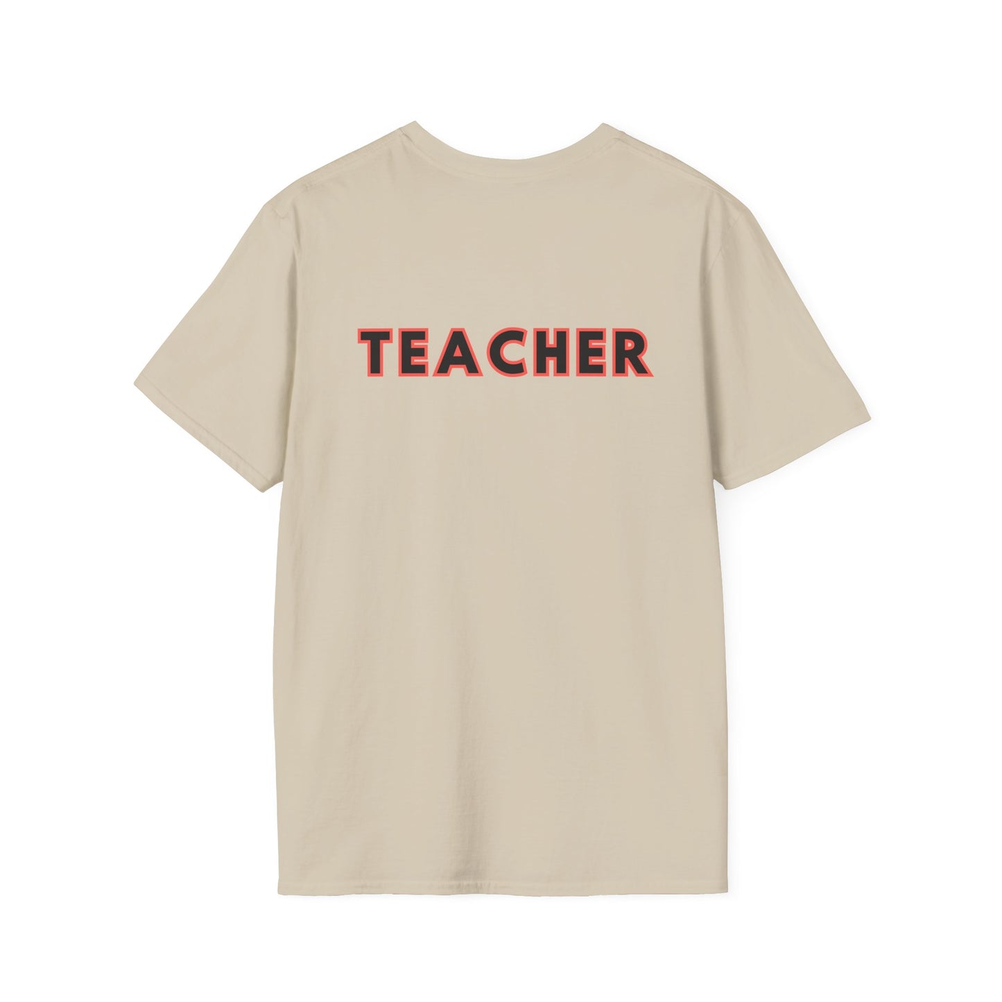 Little Leaders Teacher w/ Apple Design Unisex Softstyle T-Shirt