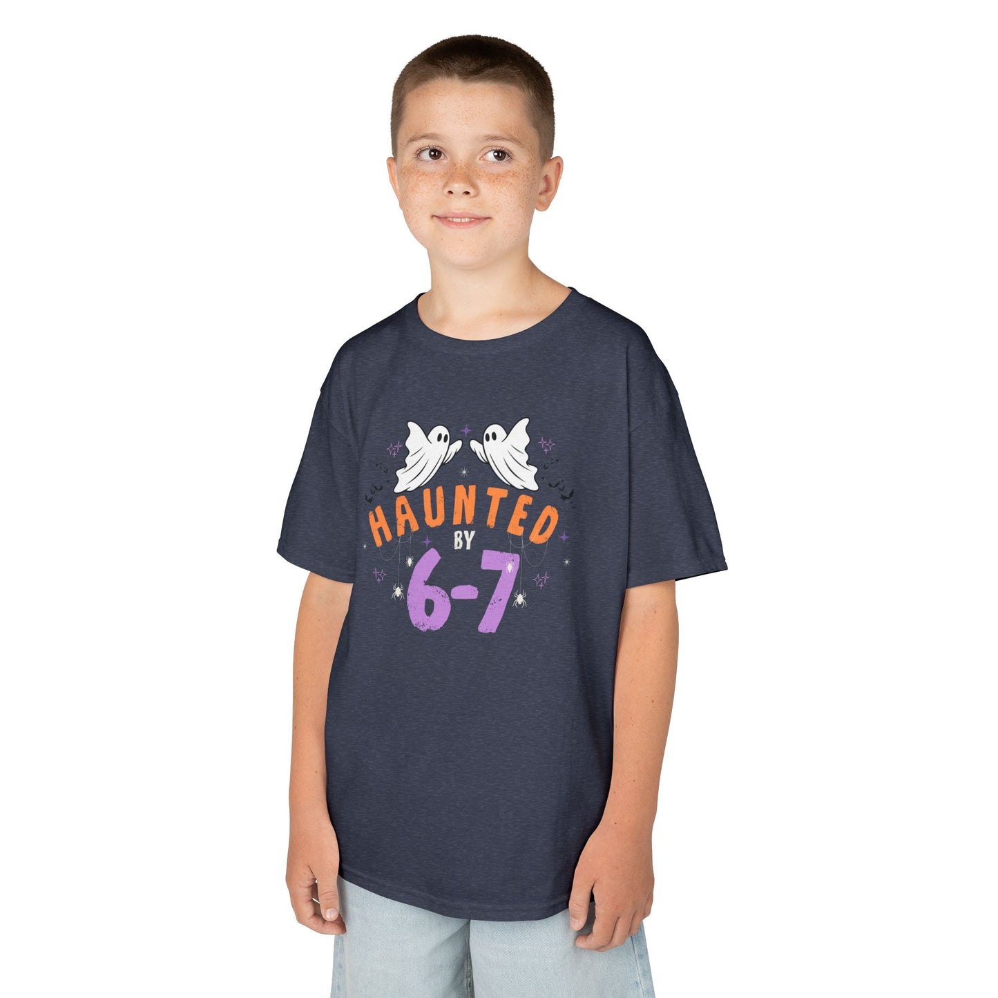 Haunted by 6-7 | Halloween Kids Shirt