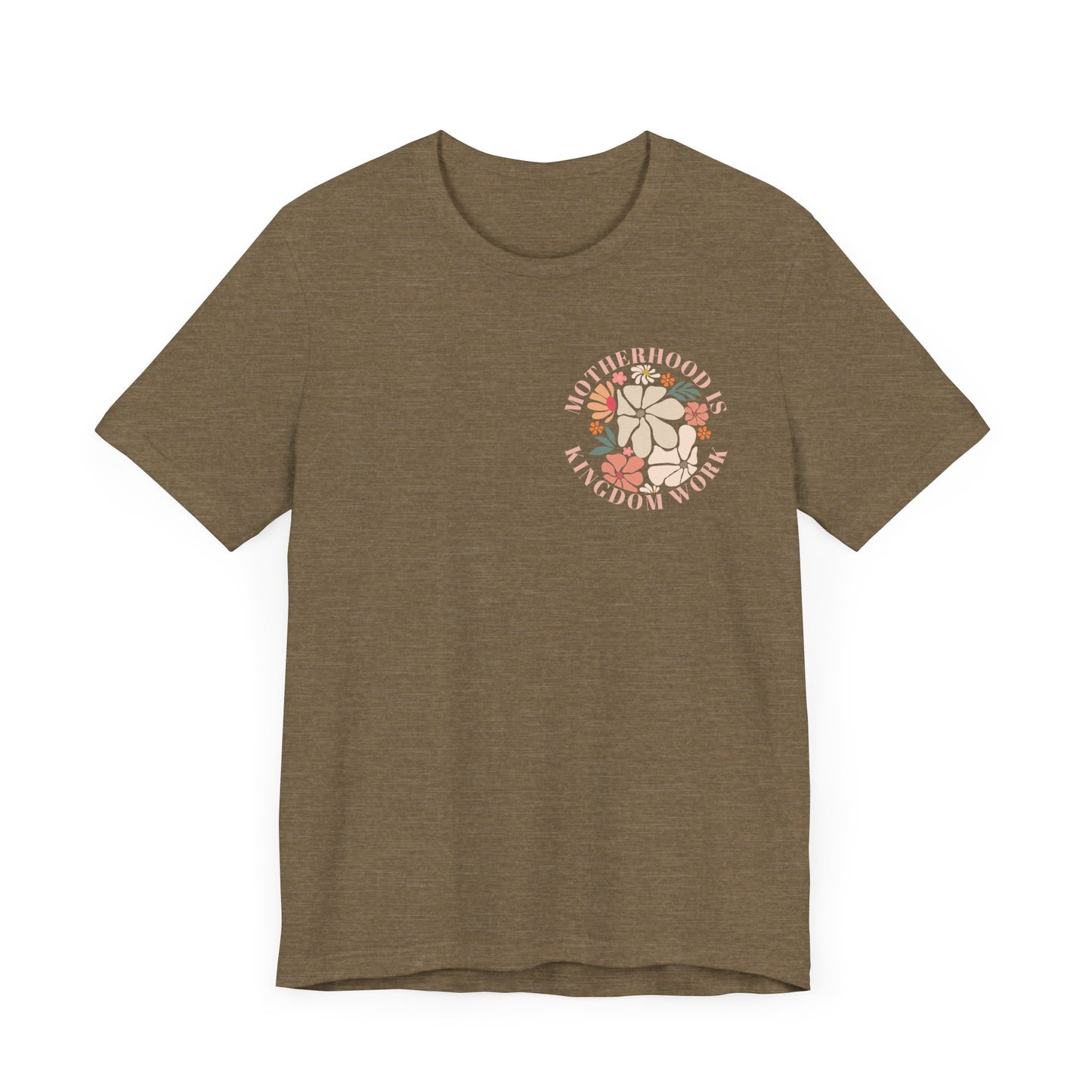 Inspirational Motherhood Graphic Tee – Comfortable Unisex Jersey Short Sleeve Shirt