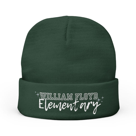 WFE Knit Beanie - Embroidered Warm Winter Hat