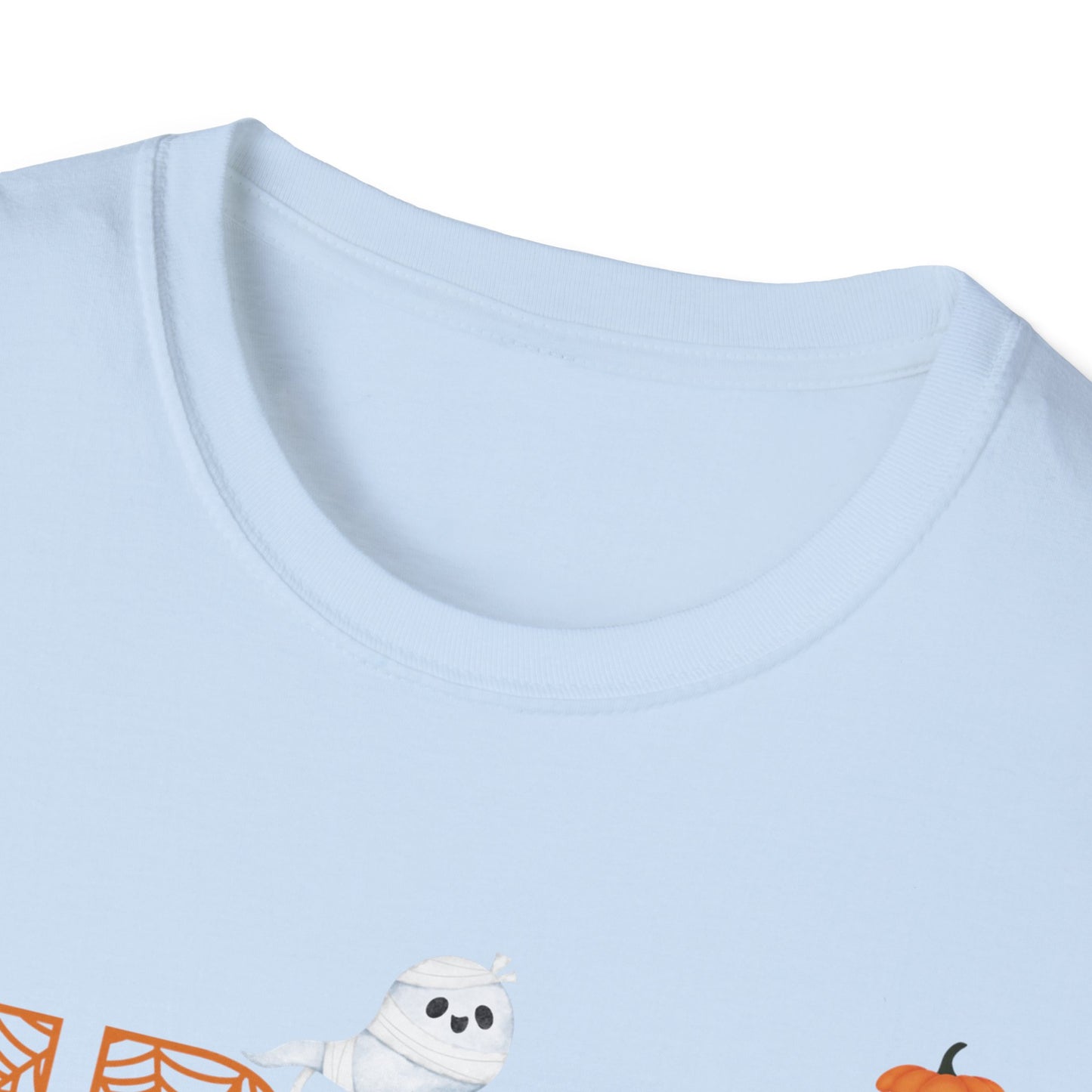 Trick or Treat Halloween Themed T-Shirt- Unisex Softstlye