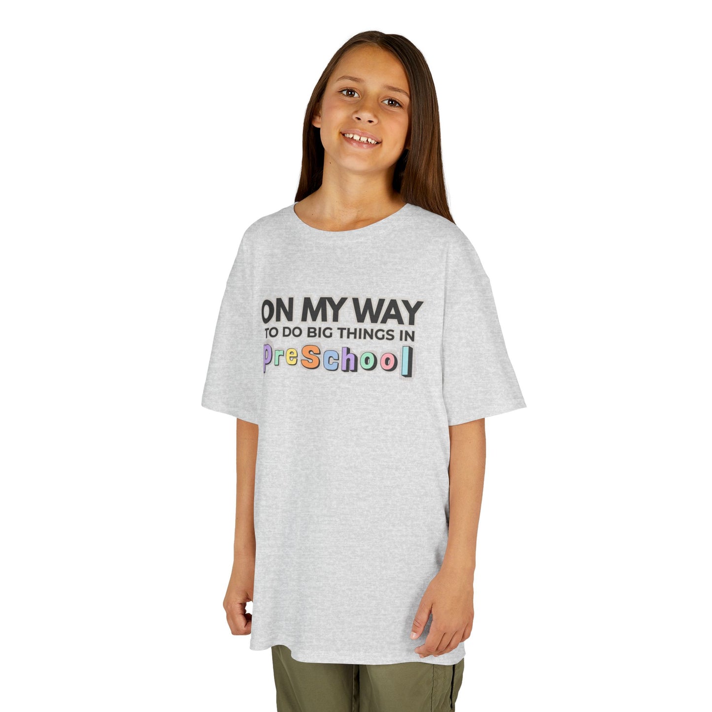 Big Things in PreSchool- Kids Back to School Shirt