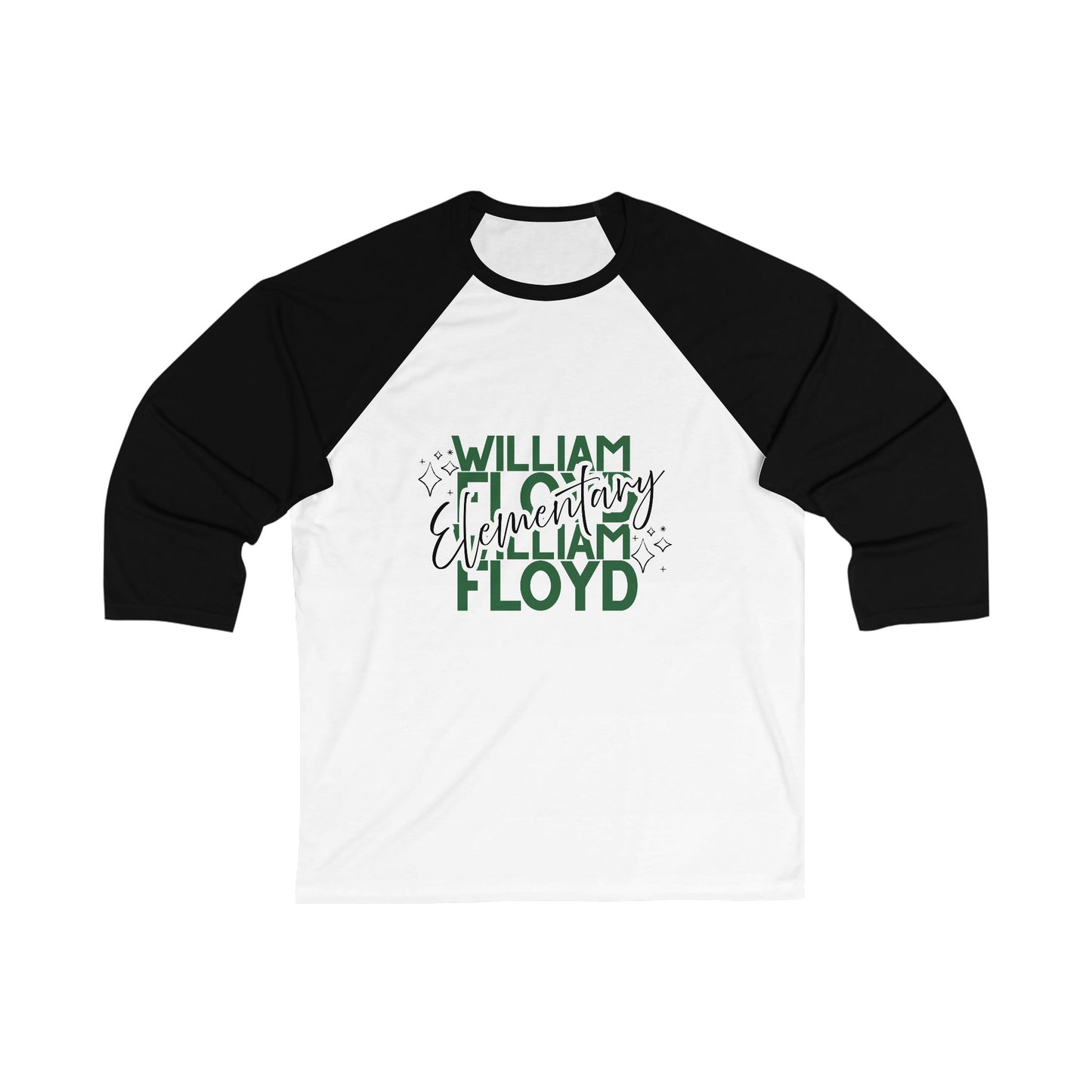 WFE Unisex Baseball Tee - "William Floyd Elementary" with "Every Child Matters" Print