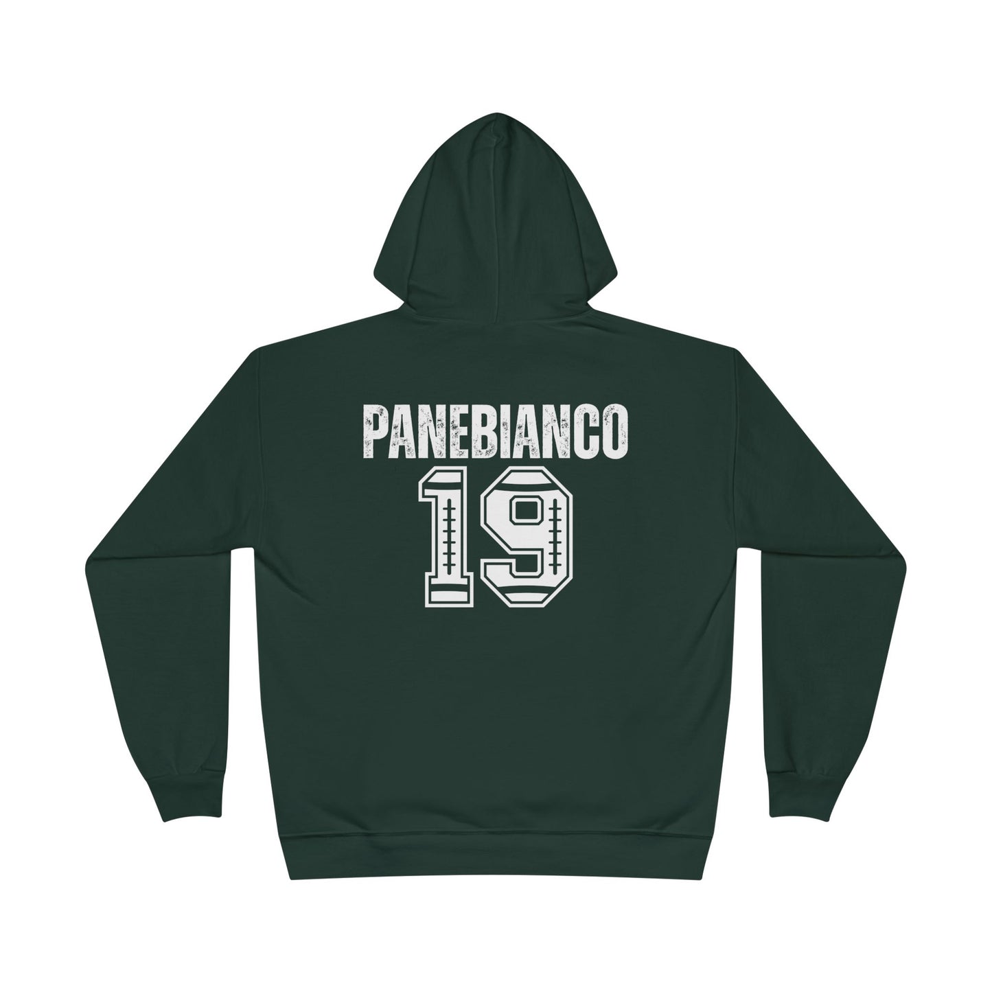 Panebianco- Football Fan Eco-Friendly Hoodie, Unisex Hooded Sweatshirt