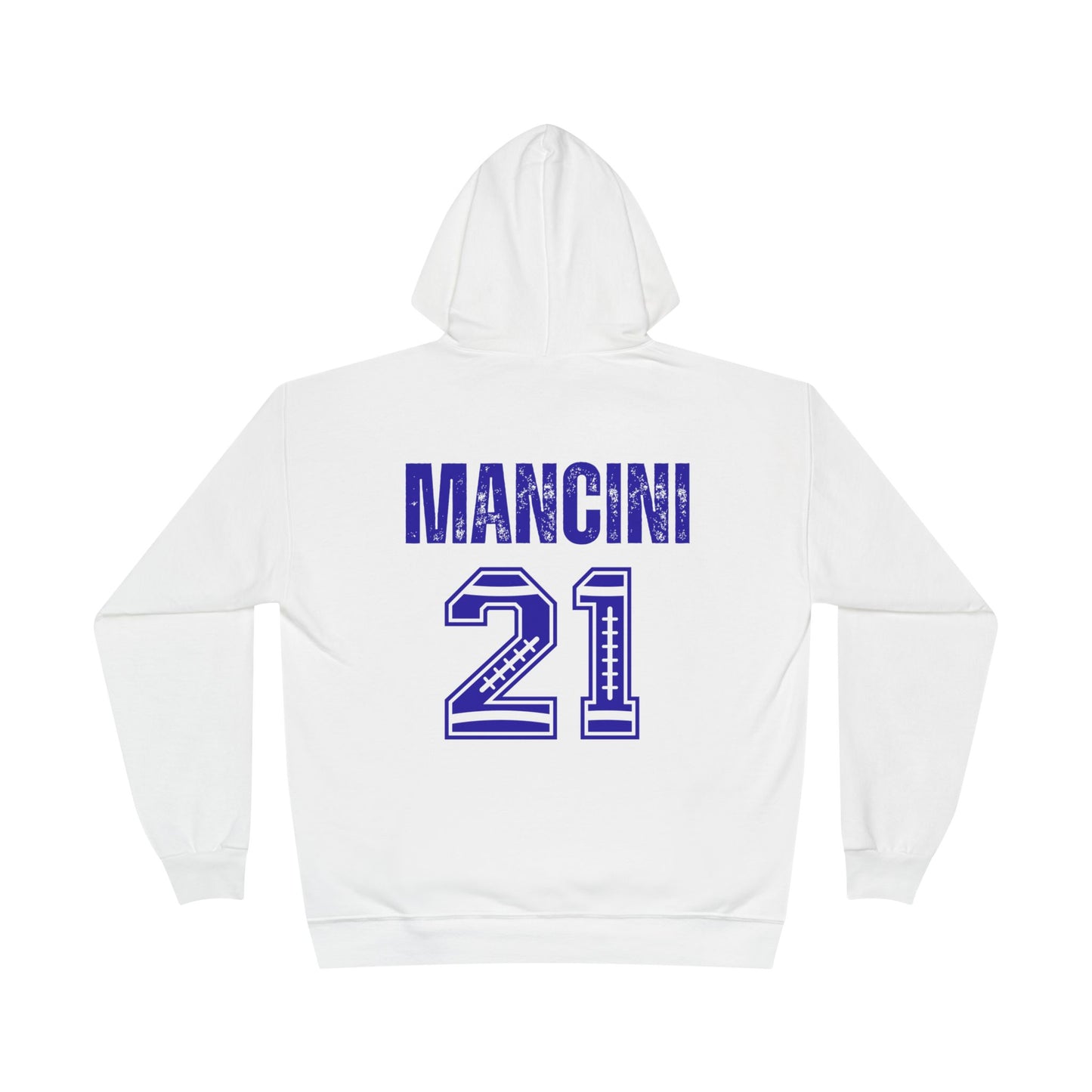 Football Fan Eco-Friendly Hoodie, Unisex Hooded Sweatshirt