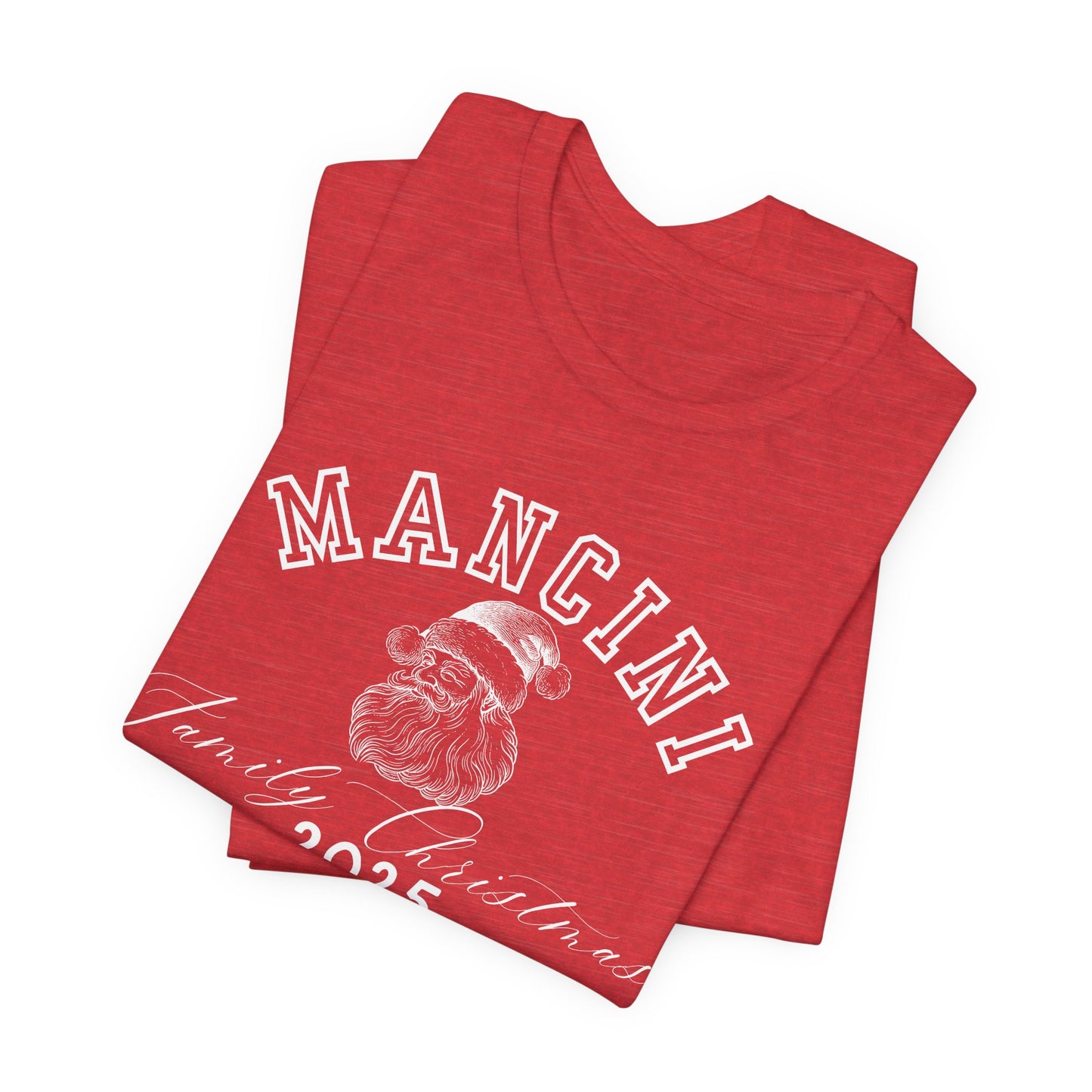 FAMILY CHRISTMAS- SANTA- Unisex Jersey Short Sleeve Tee