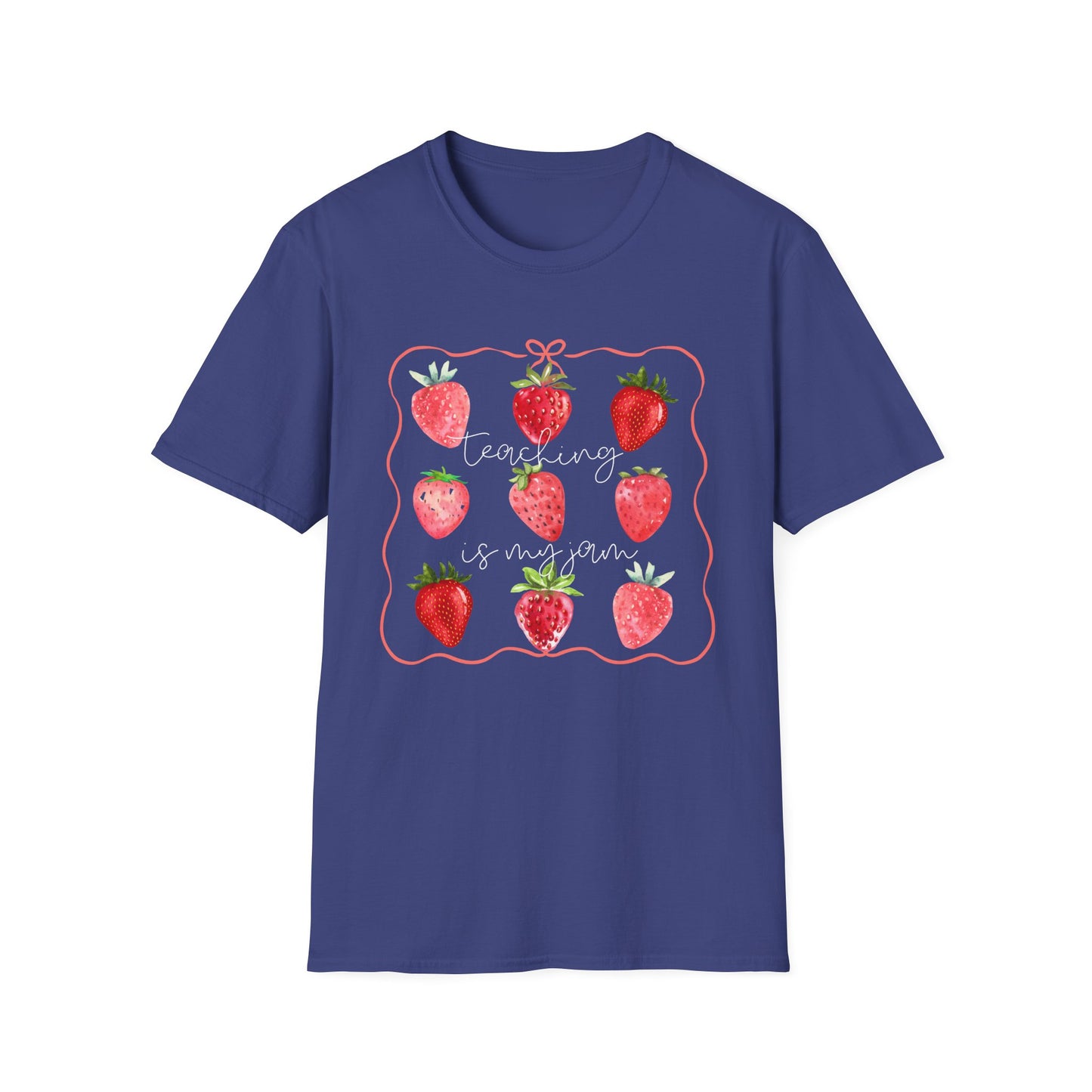 Teaching is my Jam- Unisex Softstyle T-Shirt- Back to School