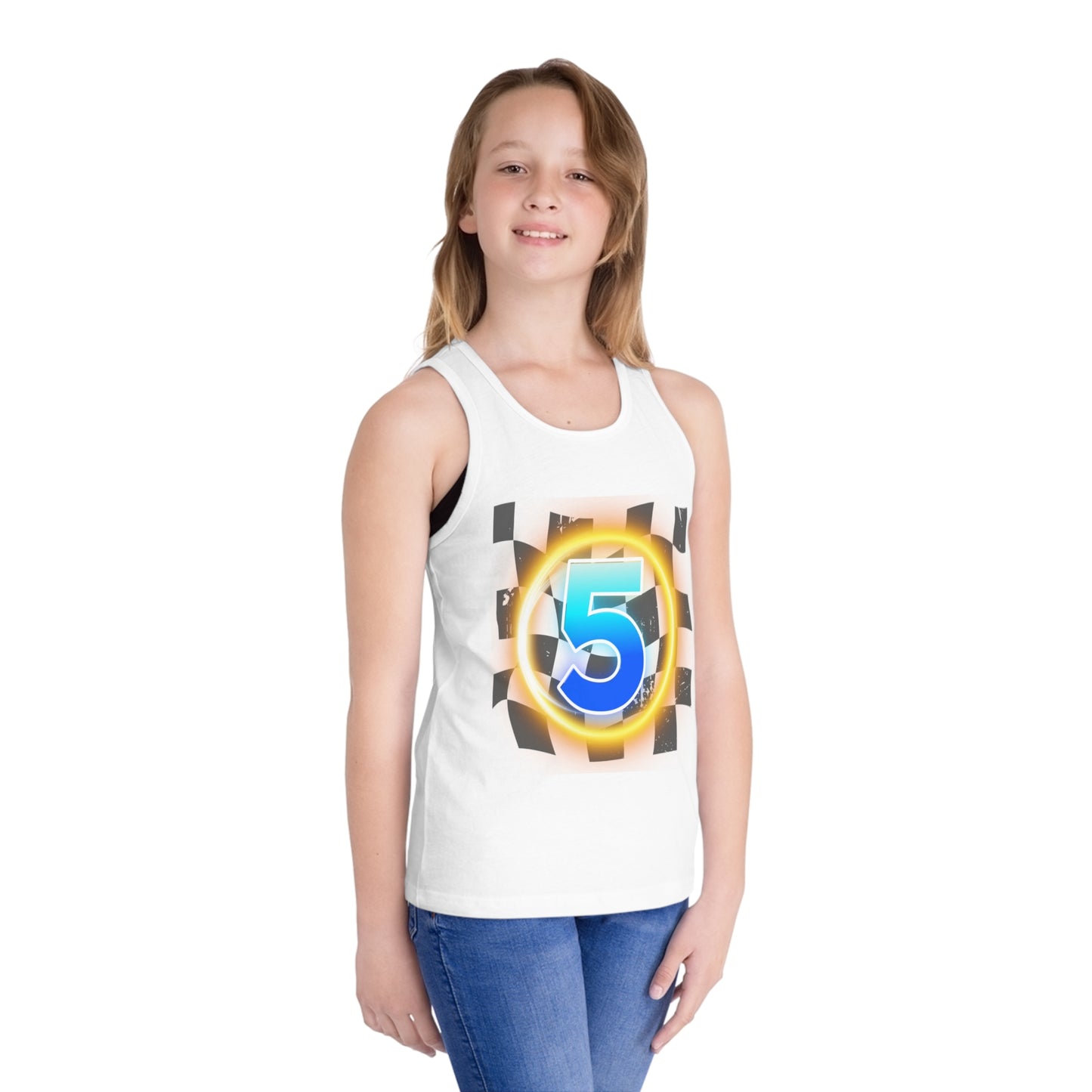 Chase's 5th Sonic Birthday Tank- Option 3- Personalized
