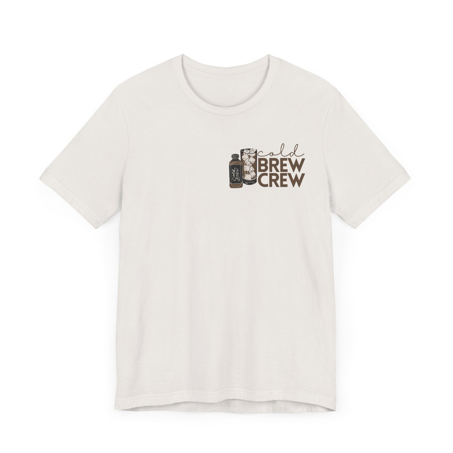 Cold Brew Coffee Lovers Tee, Unisex Jersey Shirt for Coffee Lovers
