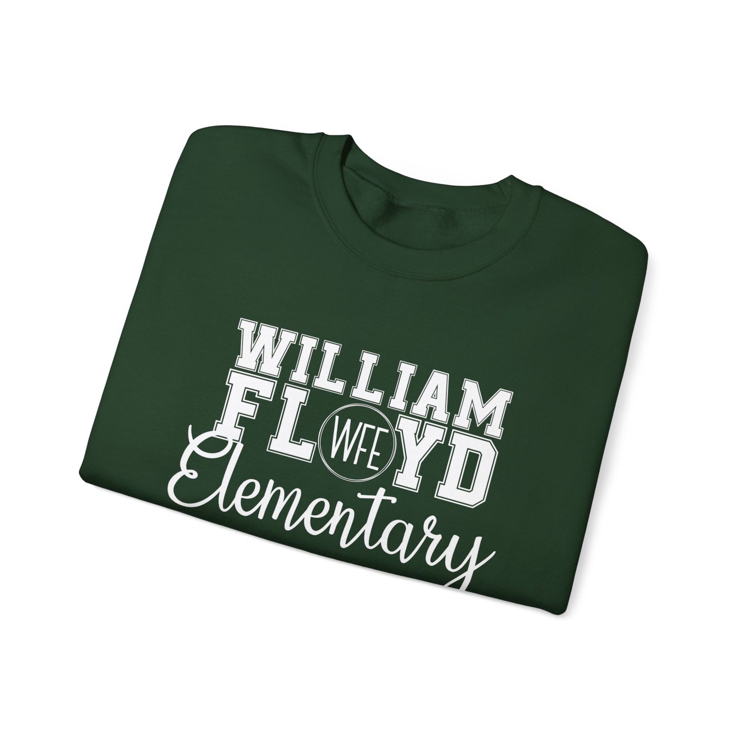 WFE Logo Crewneck Sweatshirt - William Floyd Elementary