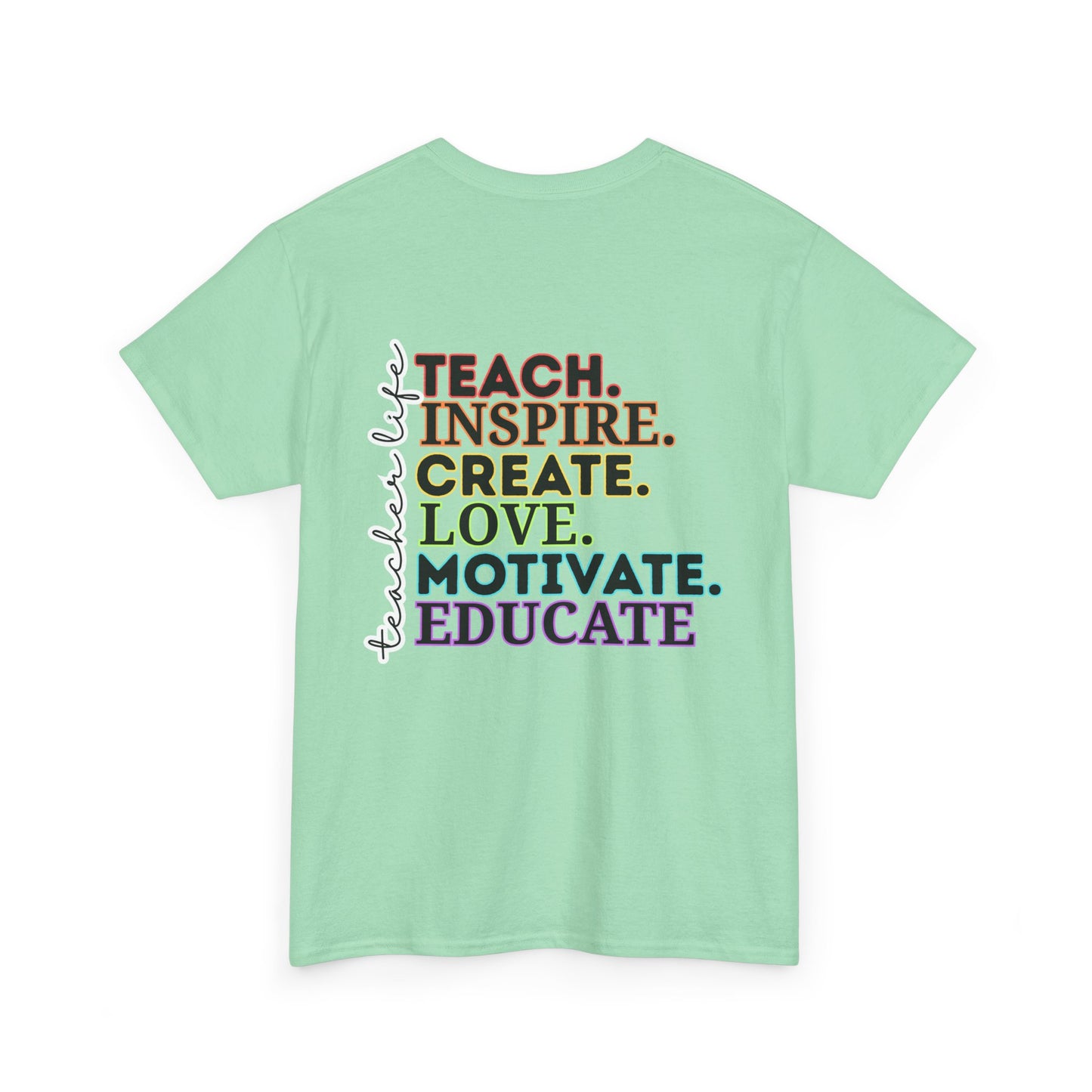 Teacher Tee - 5th Grade Teacher Unisex Heavy Cotton Tee