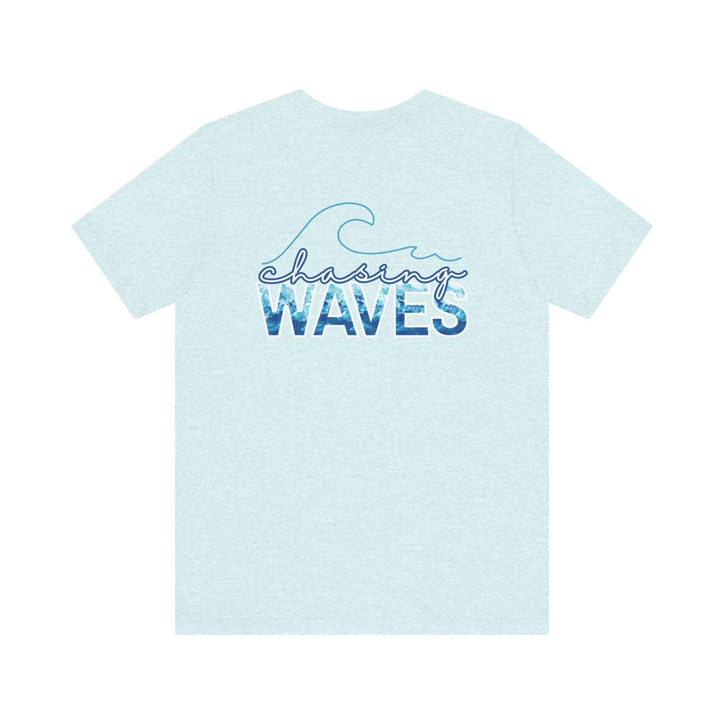 Chasing Waves -- Unisex Summer Shirt, Beachwear, Vacation Top, Summer Nights Apparel