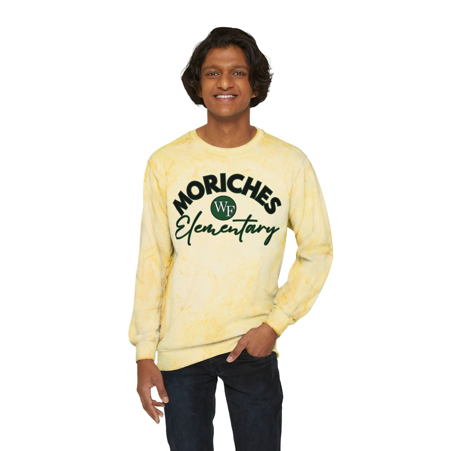 Moriches Elementary Color Blast Crewneck Sweatshirt - Unisex