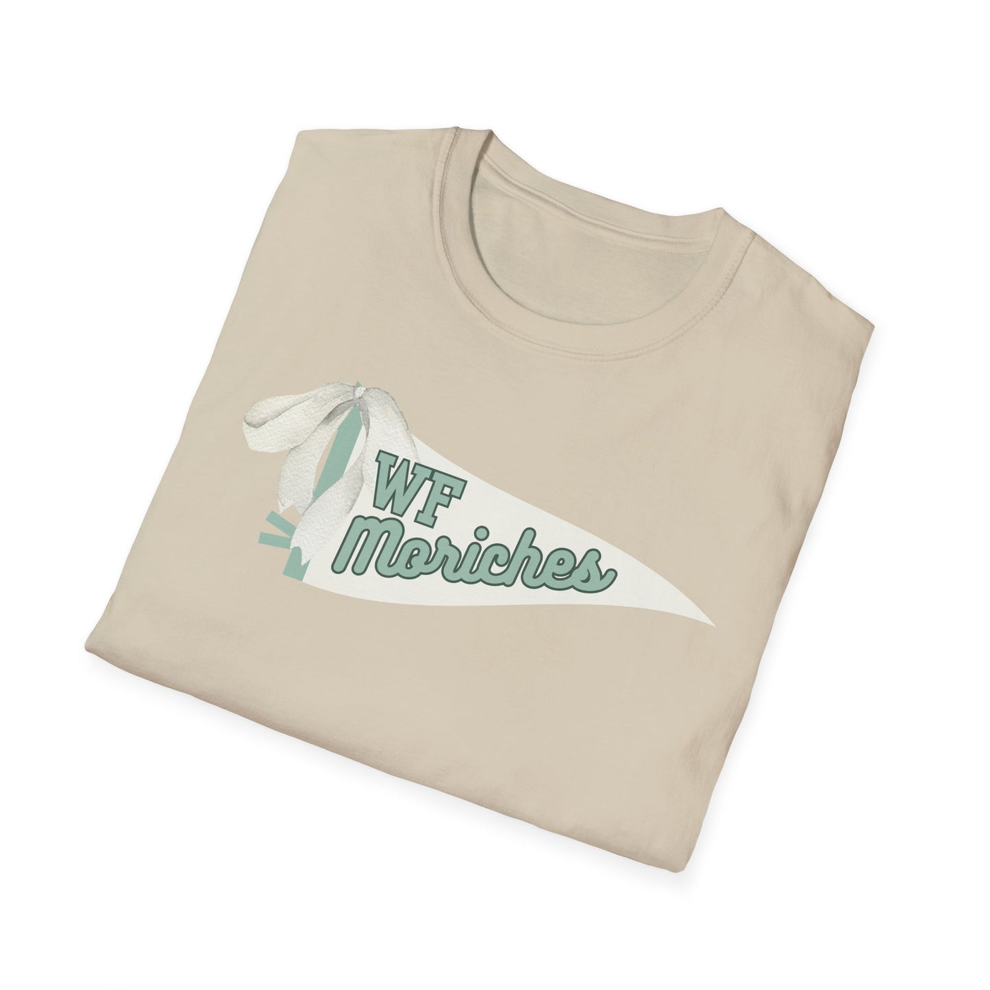 Moriches Pennant Unisex Softstyle Graphic Tee with Vintage Design