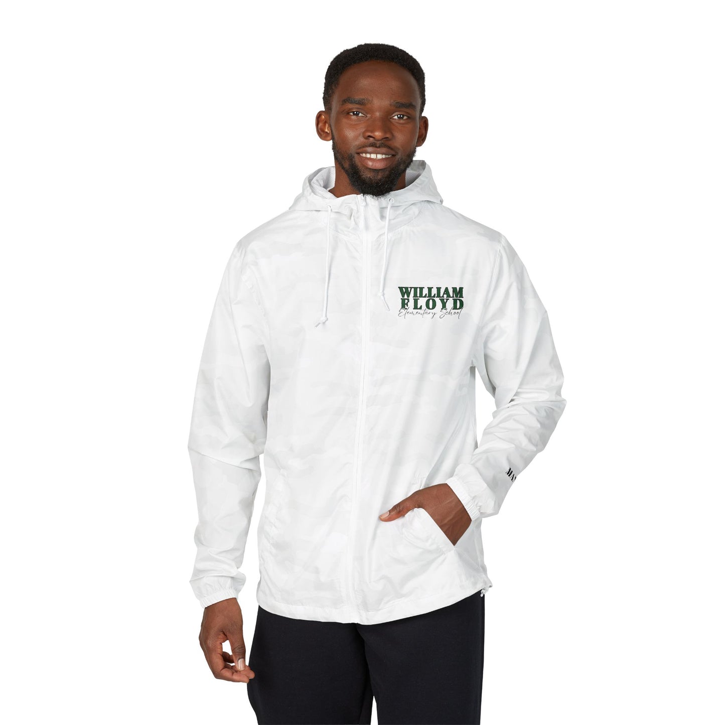 Mancini- Unisex Full-Zip Windbreaker Jacket