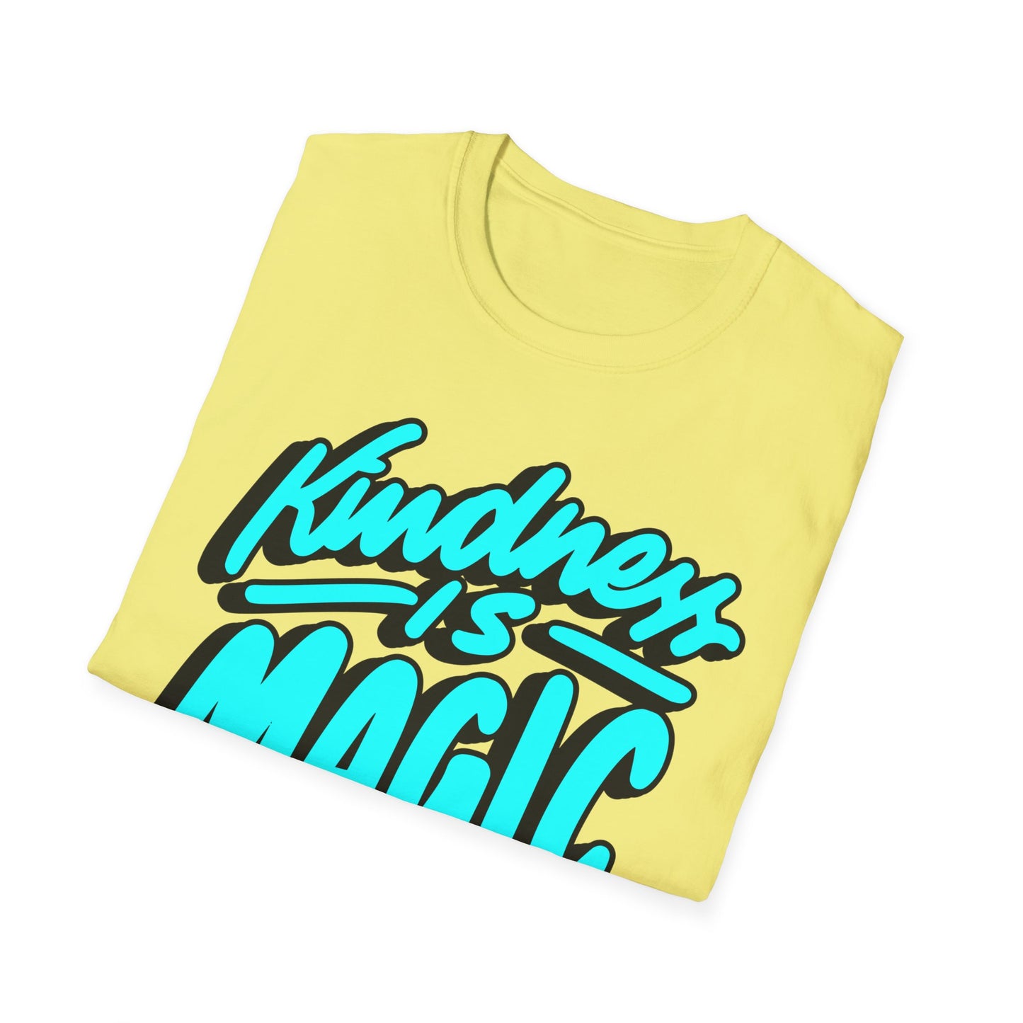 Kindness Is Magic T-Shirt, Unisex Softstyle Tee