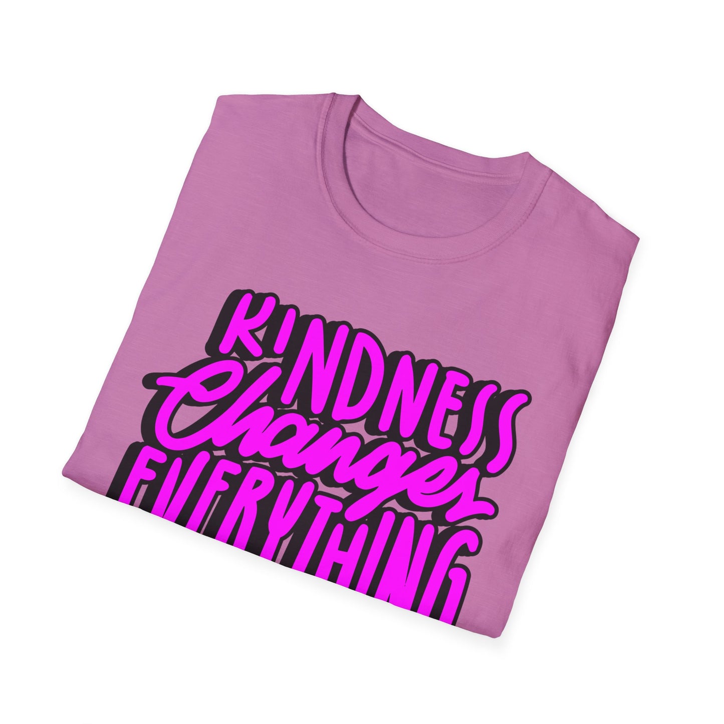 Kindness Changes Everything T-Shirt, Unisex Softstyle Tee