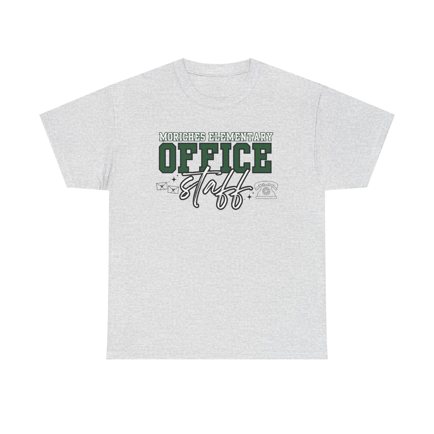 Moriches Office Staff Unisex Heavy Cotton Tee - Heart & Soul of Moriches Design