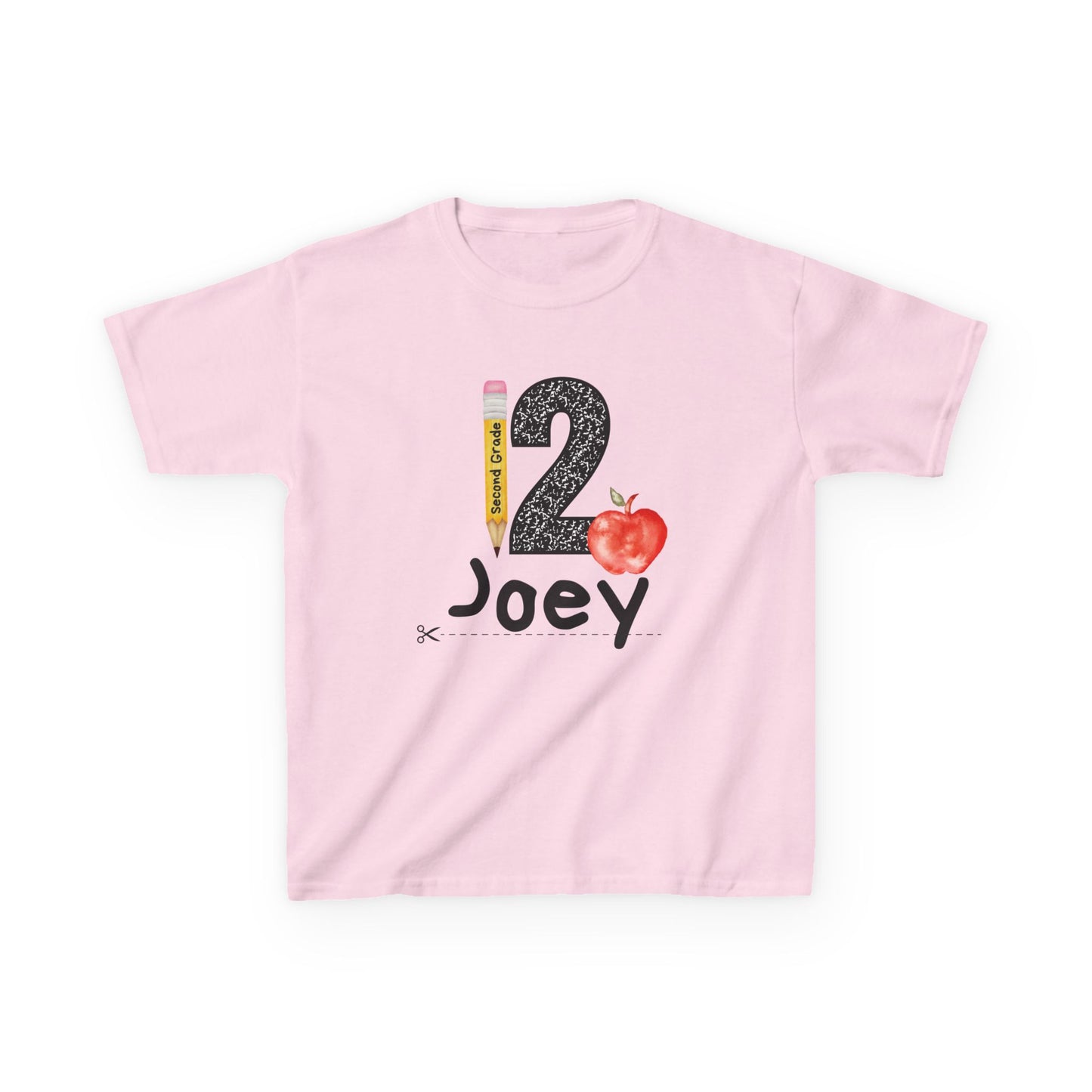 2nd Grade- Personalized Kids Tee - Back to School