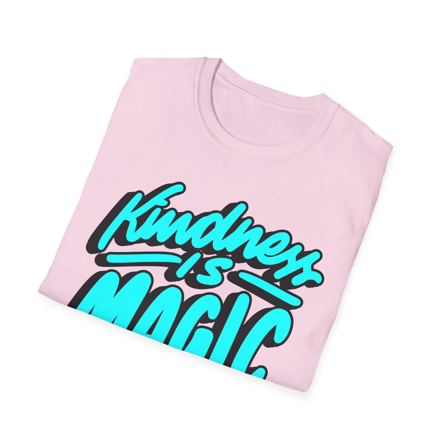 Kindness Is Magic T-Shirt, Unisex Softstyle Tee