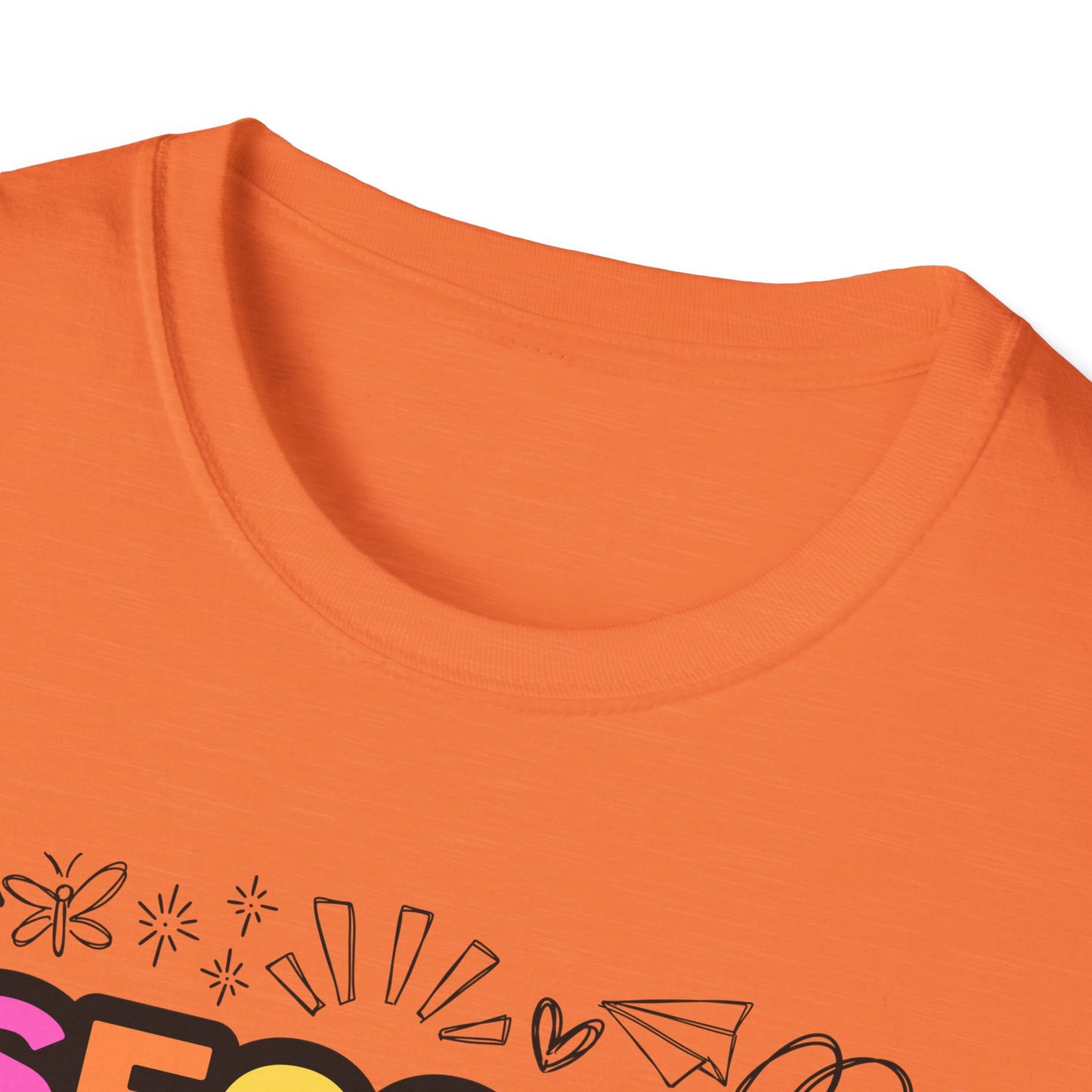 Dream Team- 2nd Grade- Unisex Softstyle T-Shirt- Teacher Life
