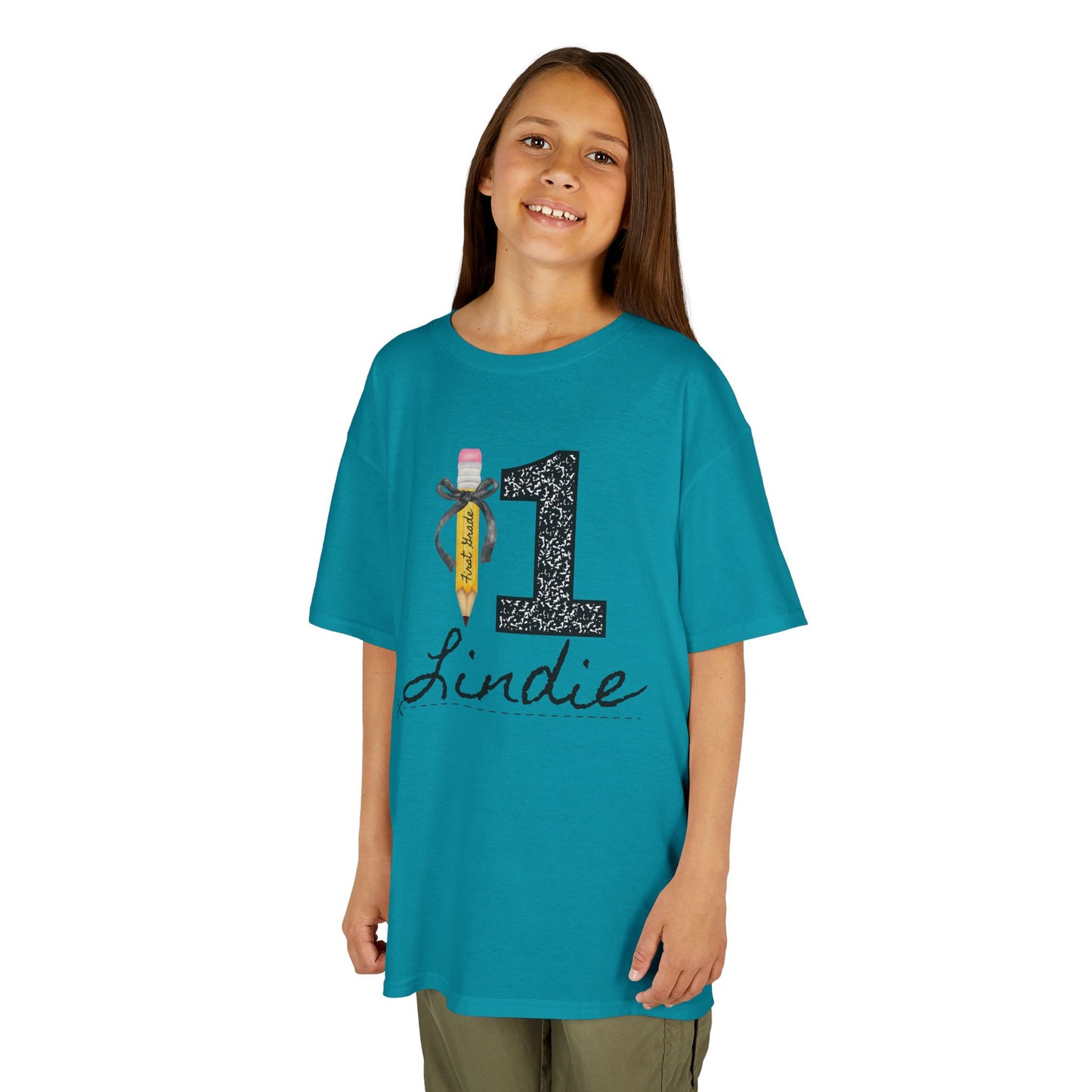 1st Grade- Personalized Kids Tee - Back to School