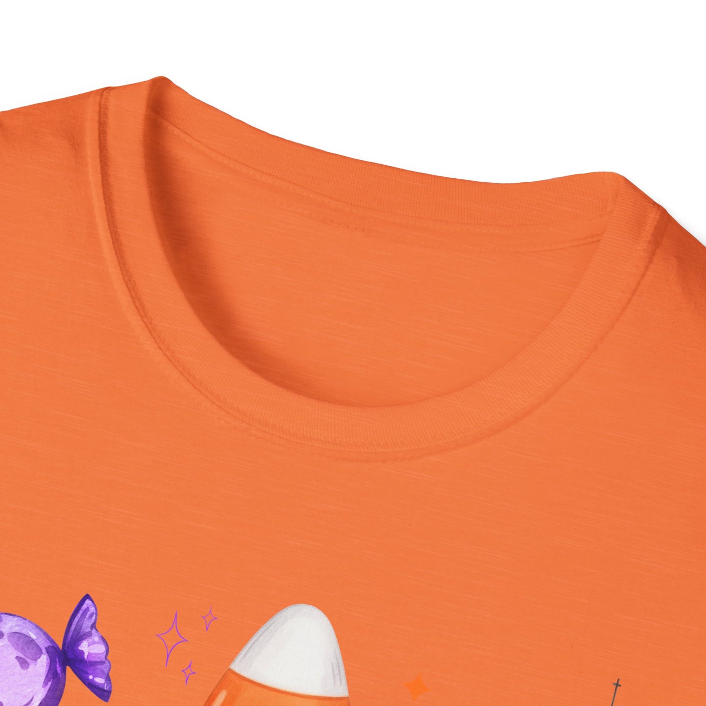 Halloween- Trick or Treat Themed T-Shirt- Unisex Softstlye