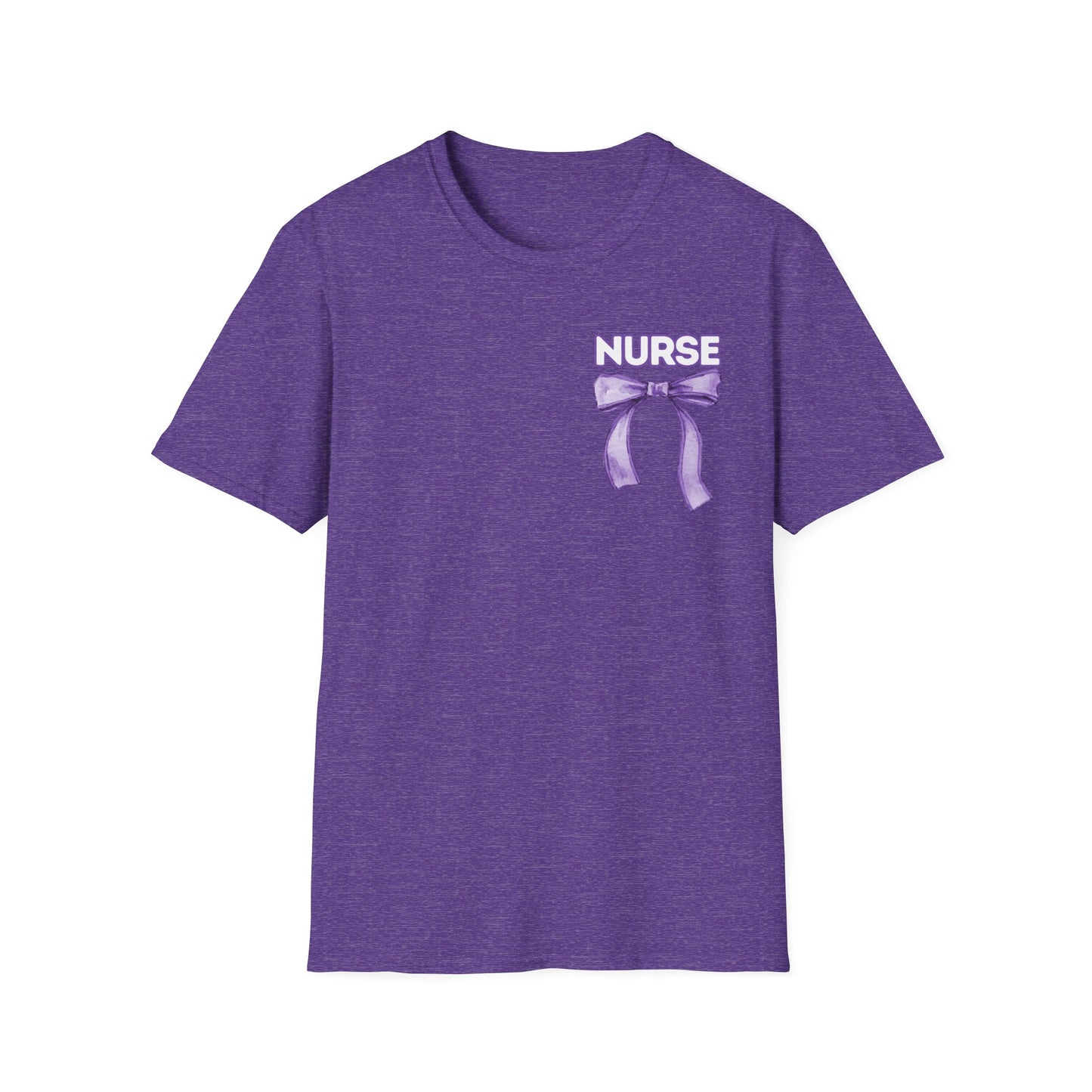 ER Nurse Appreciation T-Shirt with Bows - Softstyle Unisex Tee- Healthcare
