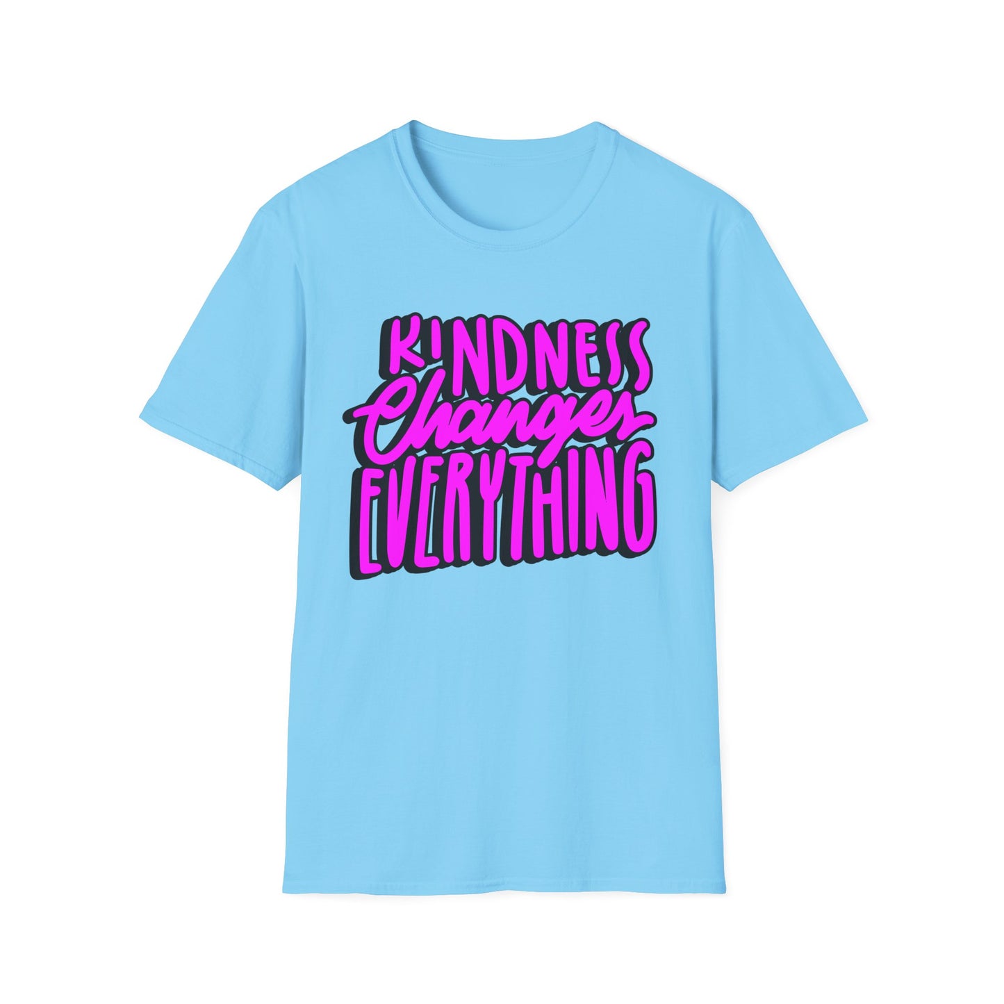 Kindness Changes Everything T-Shirt, Unisex Softstyle Tee