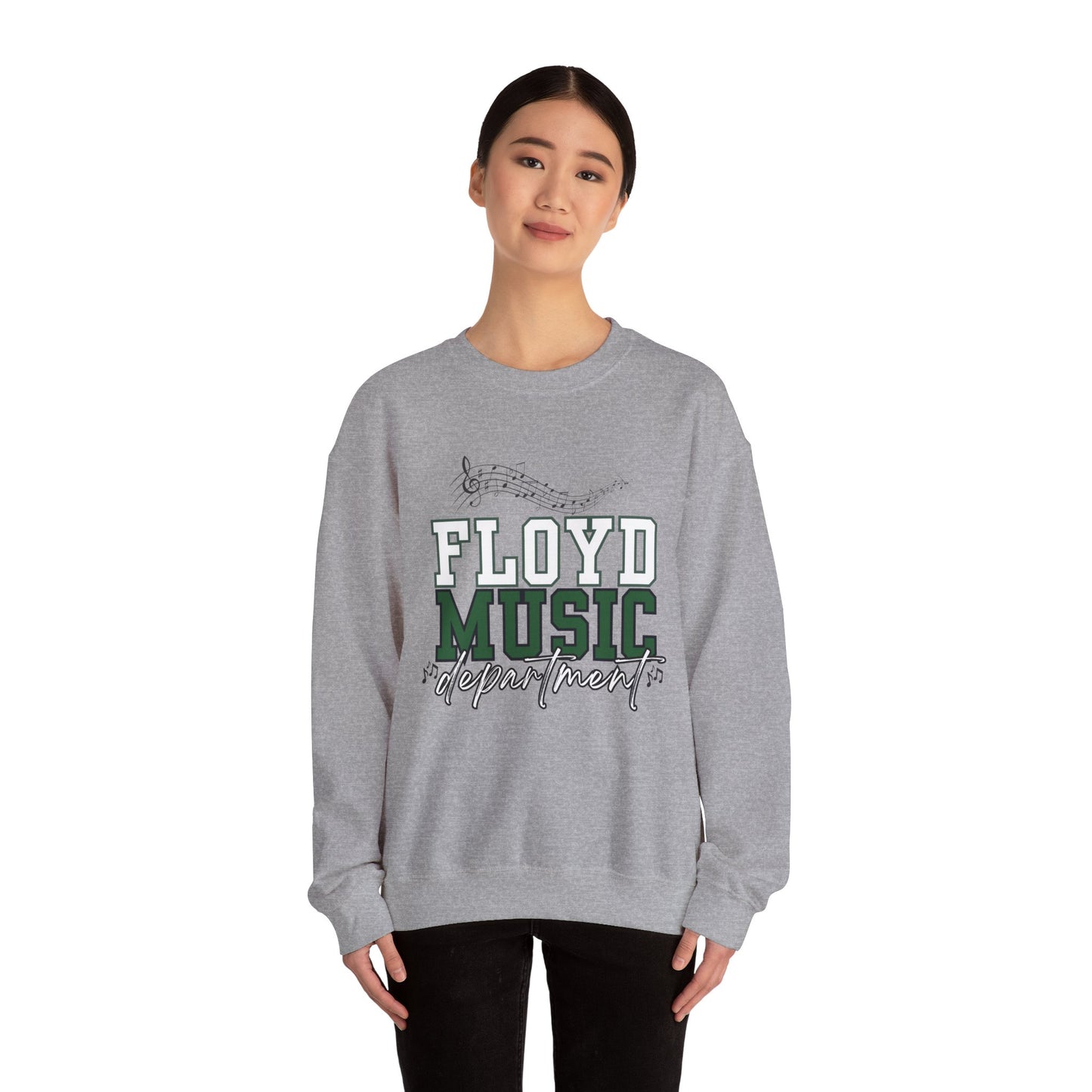 Floyd Music Department Crewneck Sweatshirt - Unisex Heavy Blend™ Floyd Strong