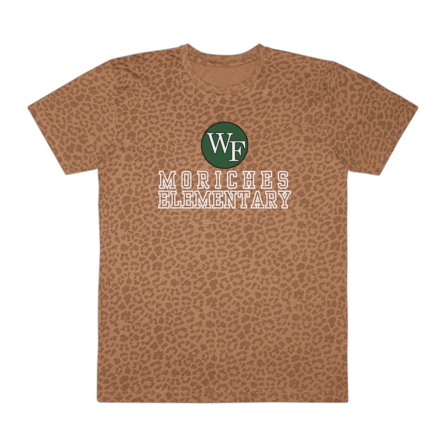 Moriches Men's Fine Jersey Tee - ALL CAPS BACK- (Fun Prints), School Spirit Shirt