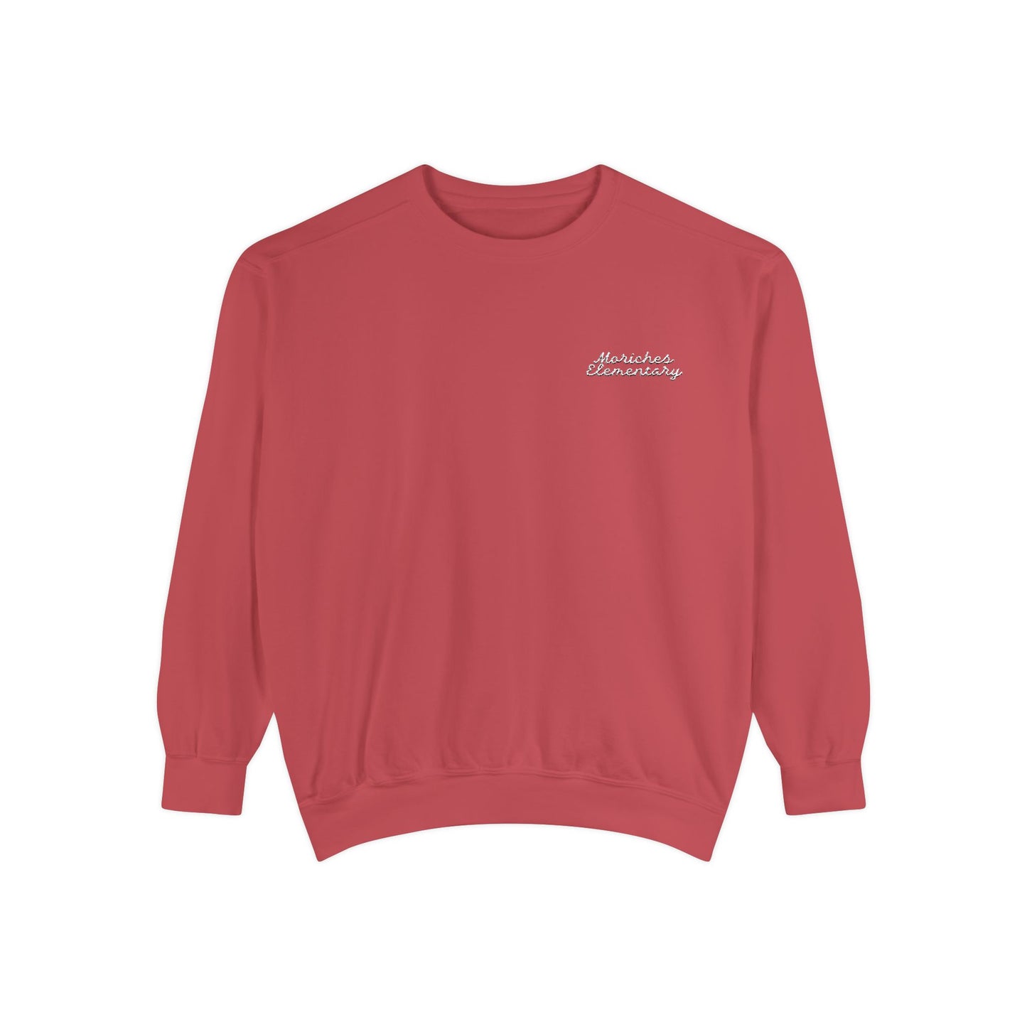 Moriches Elementary Embroidered Garment-Dyed Unisex Sweatshirt