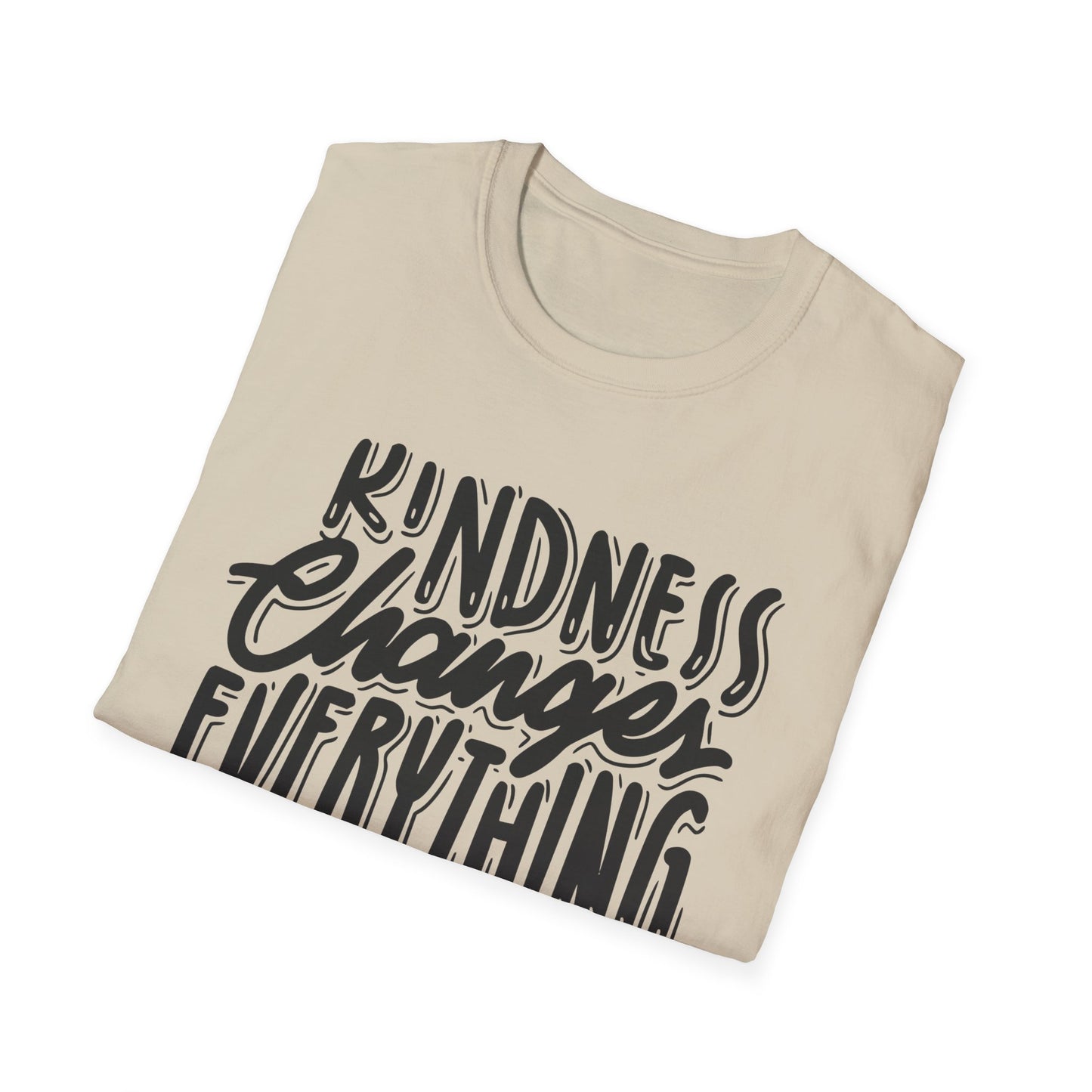 Kindness Changes Everything T-Shirt, Unisex Softstyle Tee